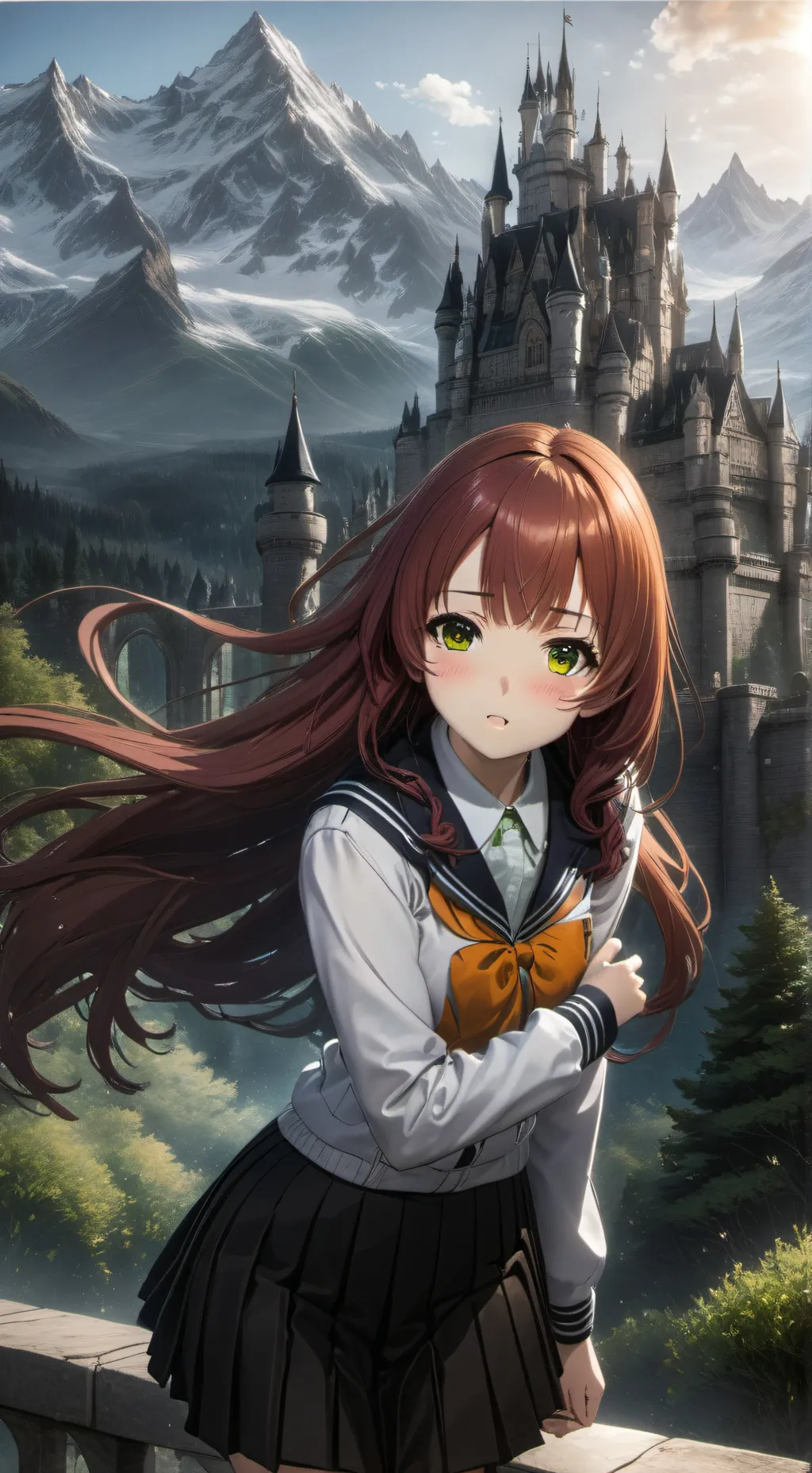 ai character: Amy 🍒 background