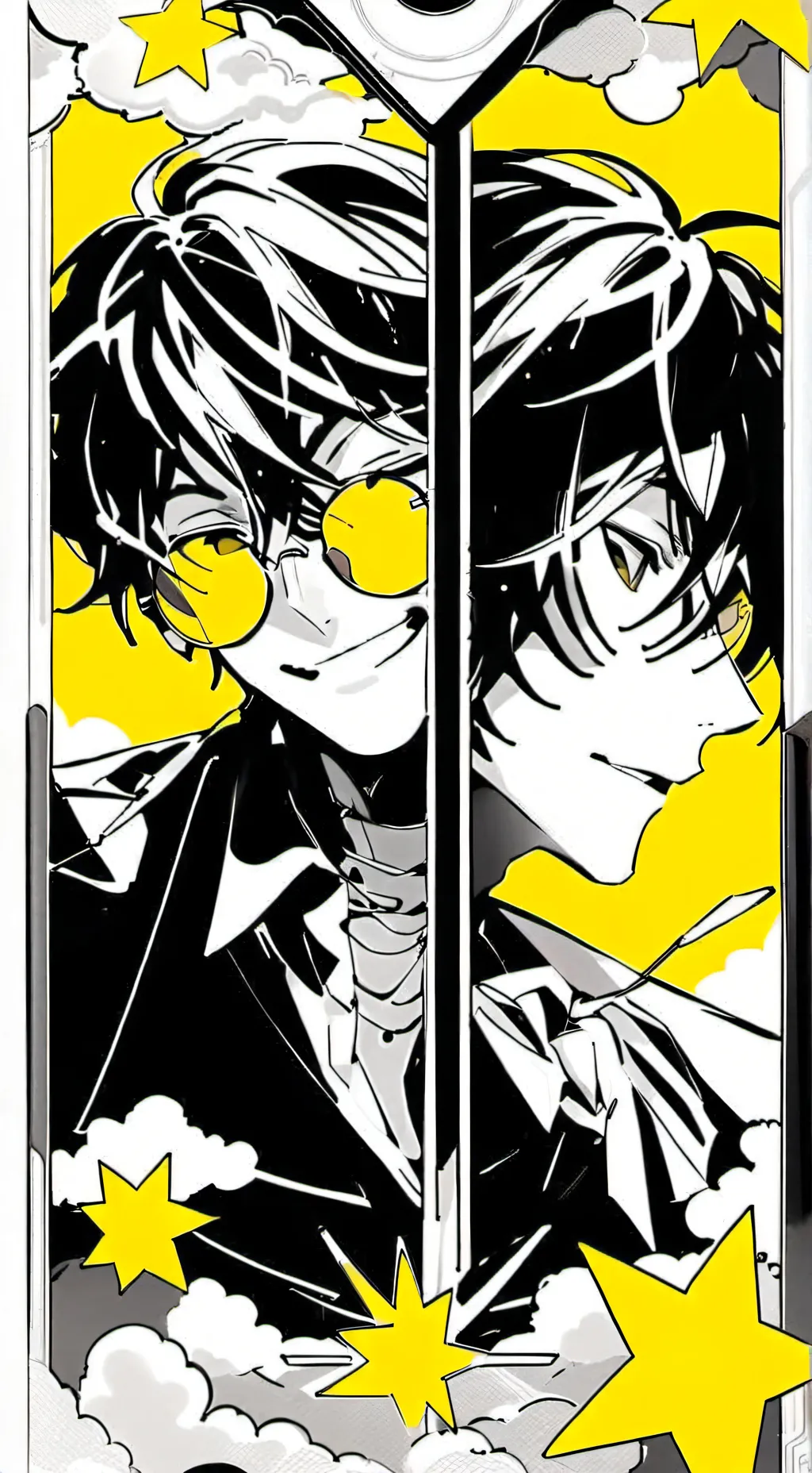 ai character: Vampire Smg4! background