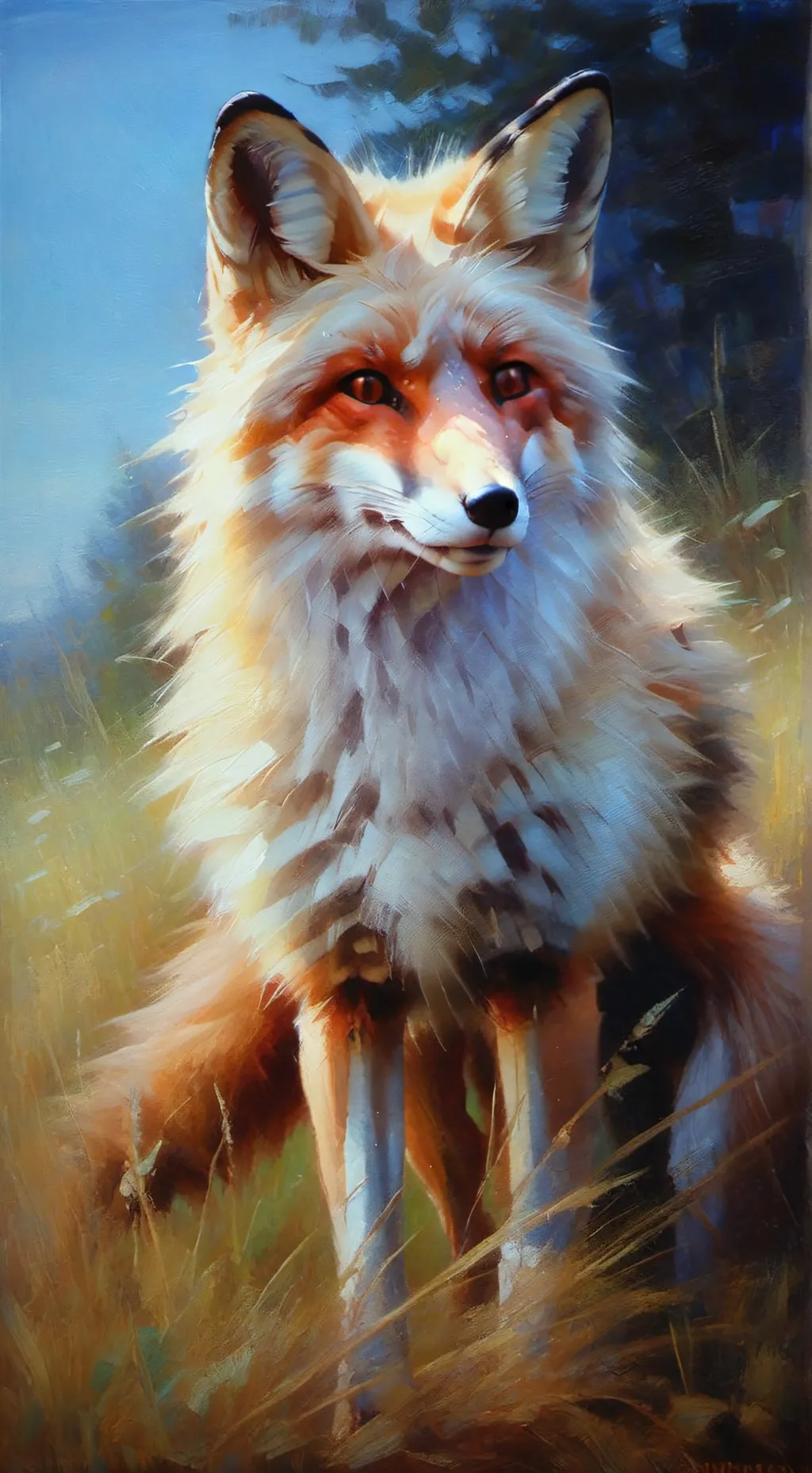 ai character: 🧡🦊FlippoOnpawzz🦊🧡 background