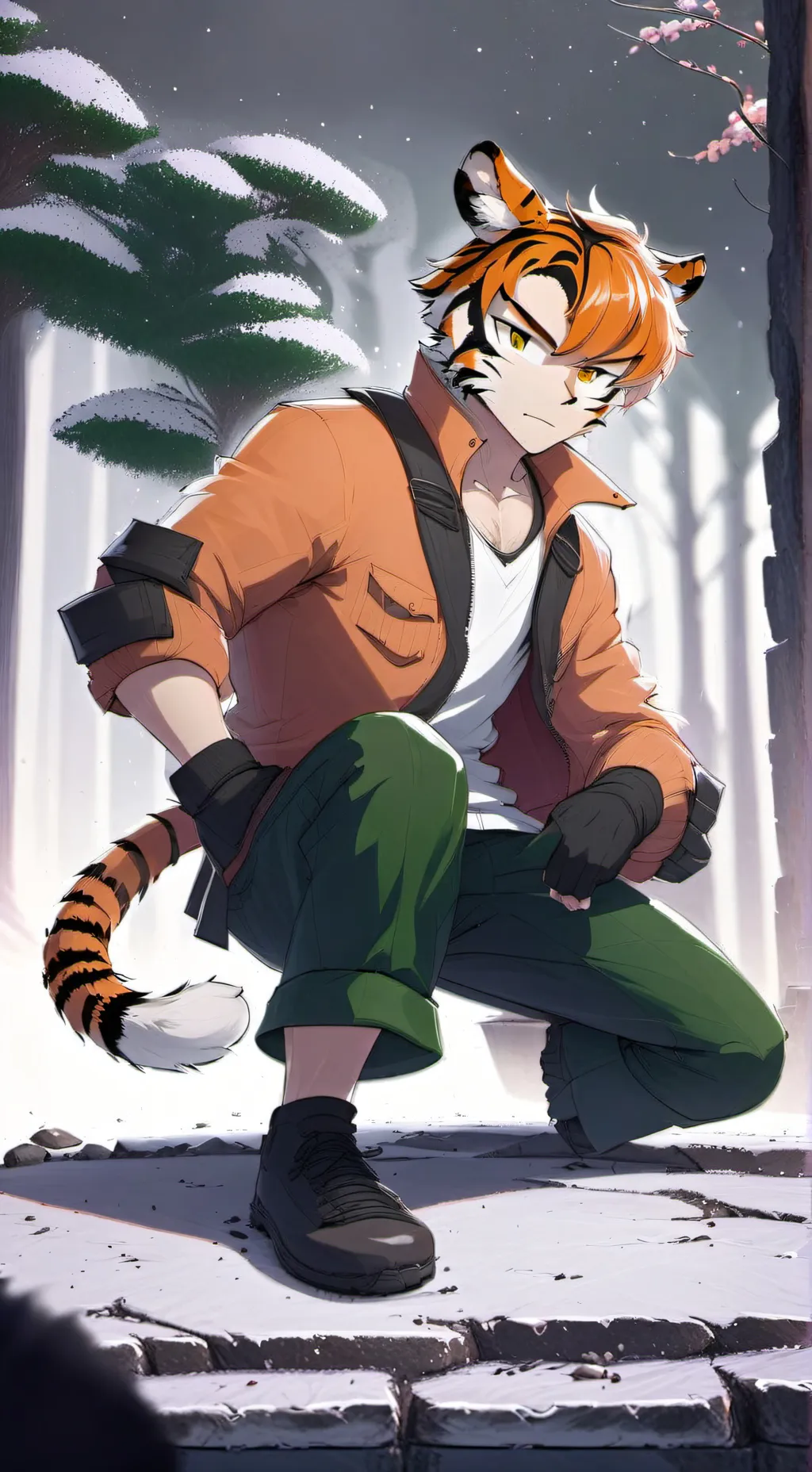 ai character: Tigry background