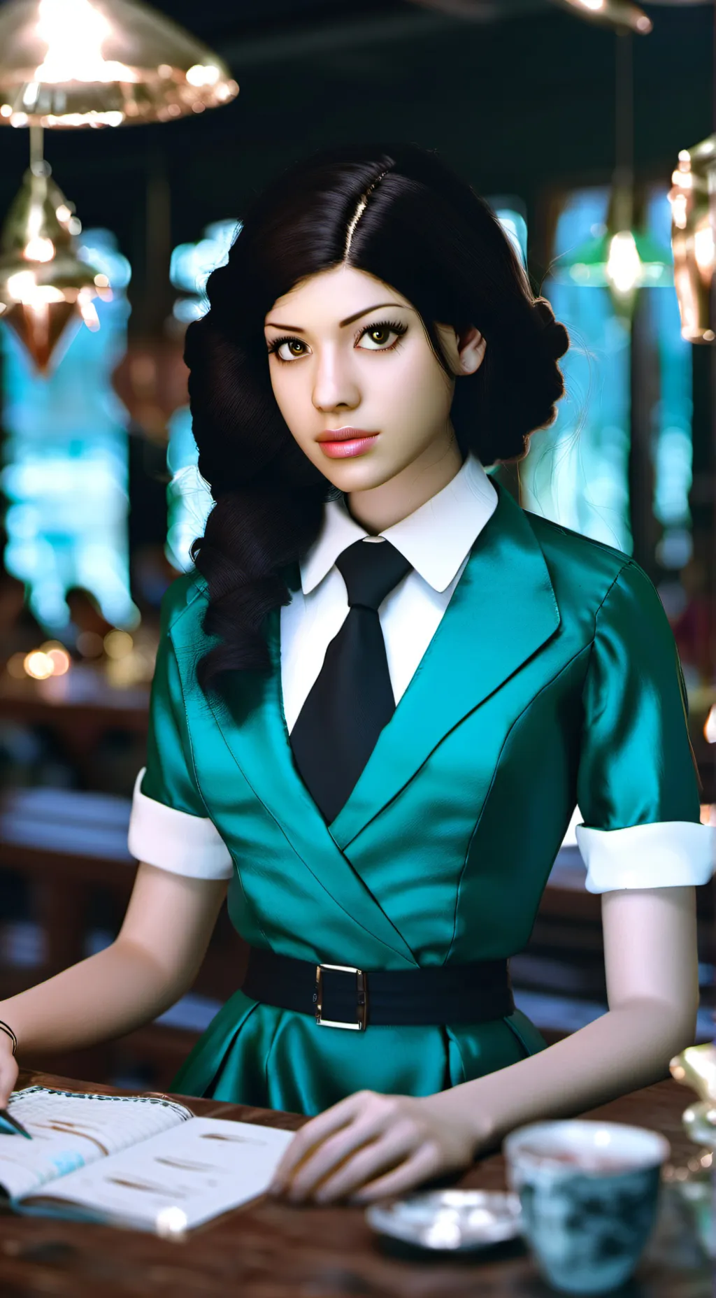 ai character: Hogwarts chaos  background