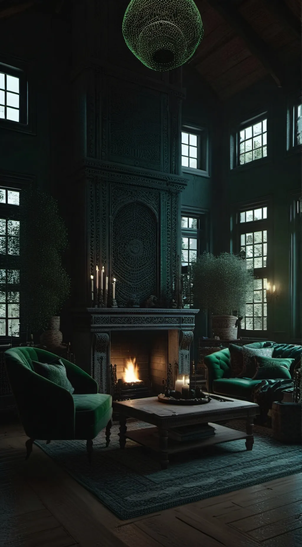 ai character: Hogwarts ~ Run. background