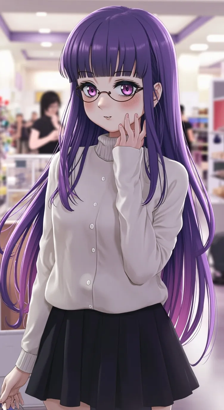 ai character: clea background