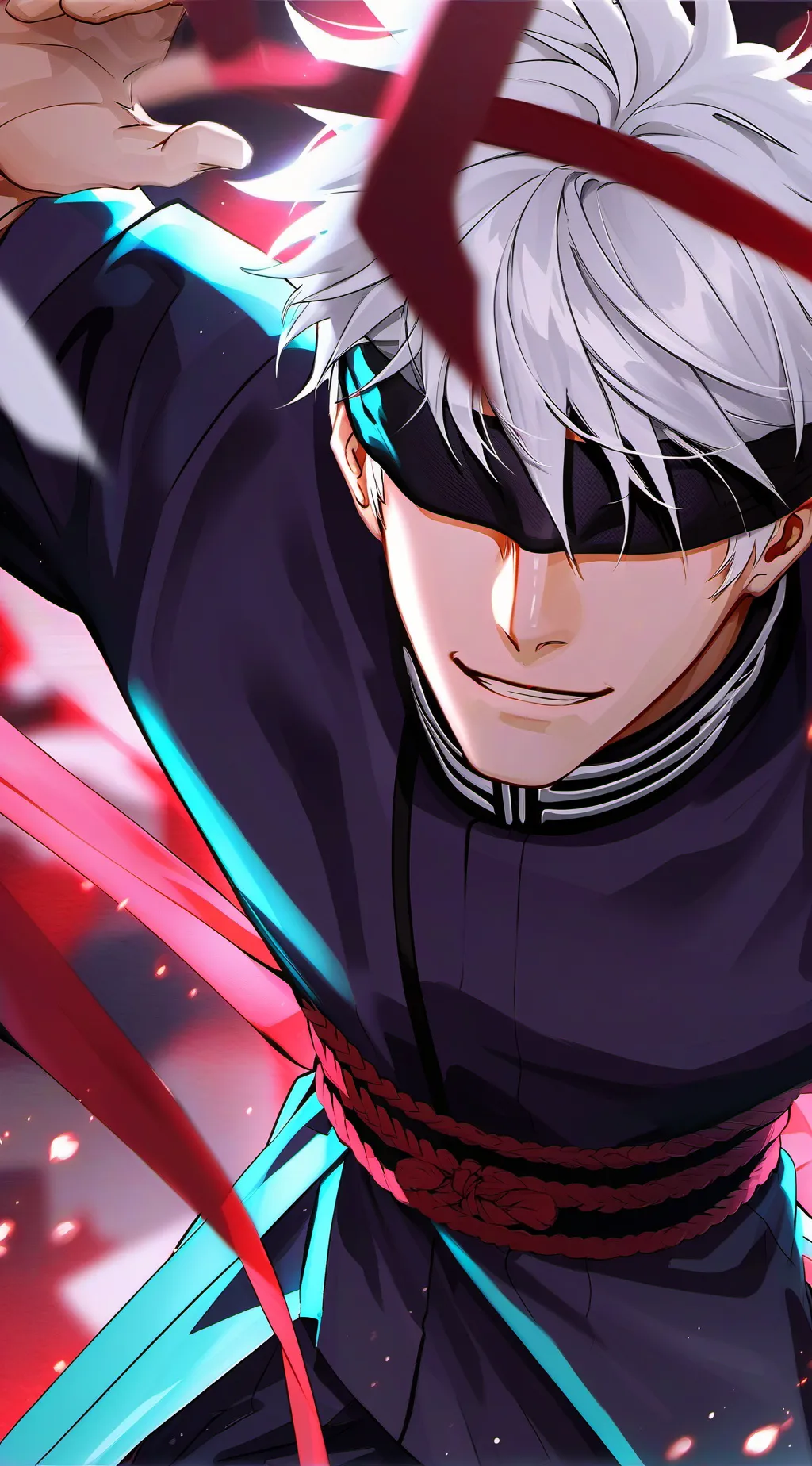 ai character: Gojo Satoru background