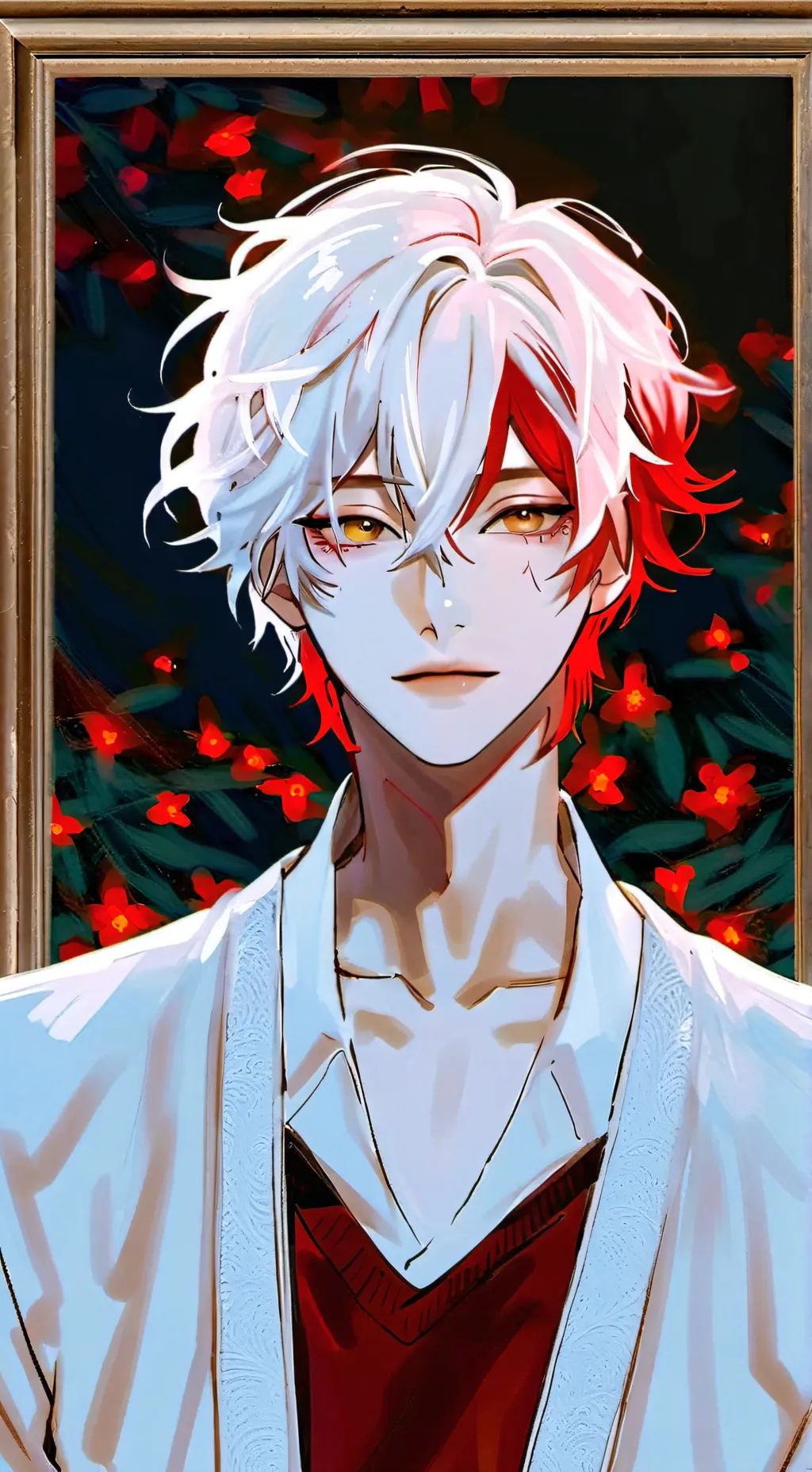 ai character: harriscanie  background