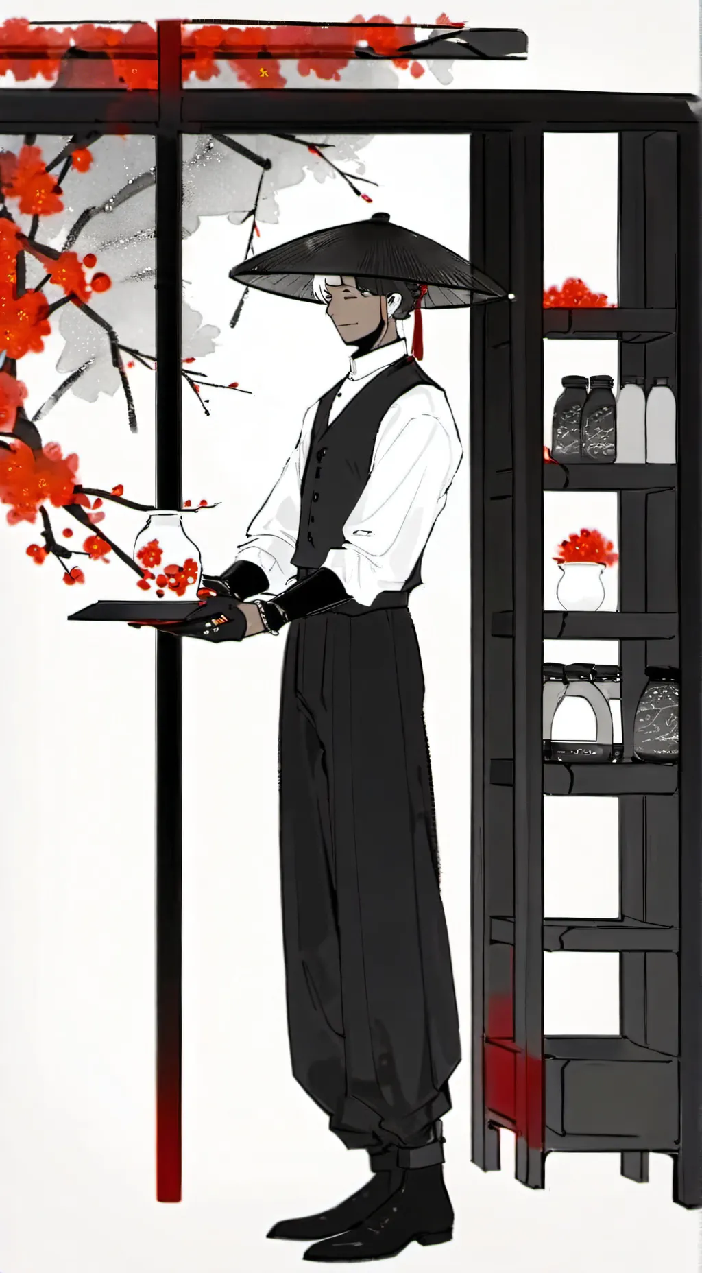 ai character: pluger vs Brown  background