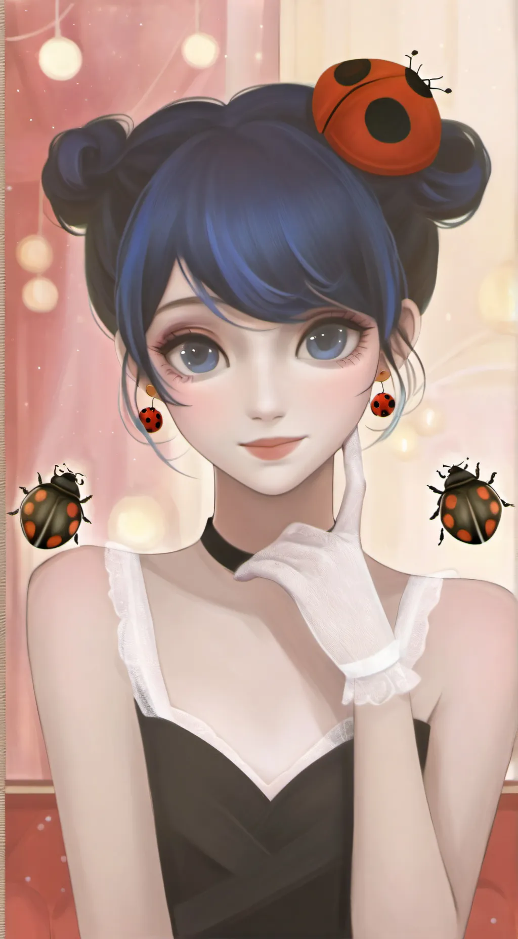 ai character: Marinette background