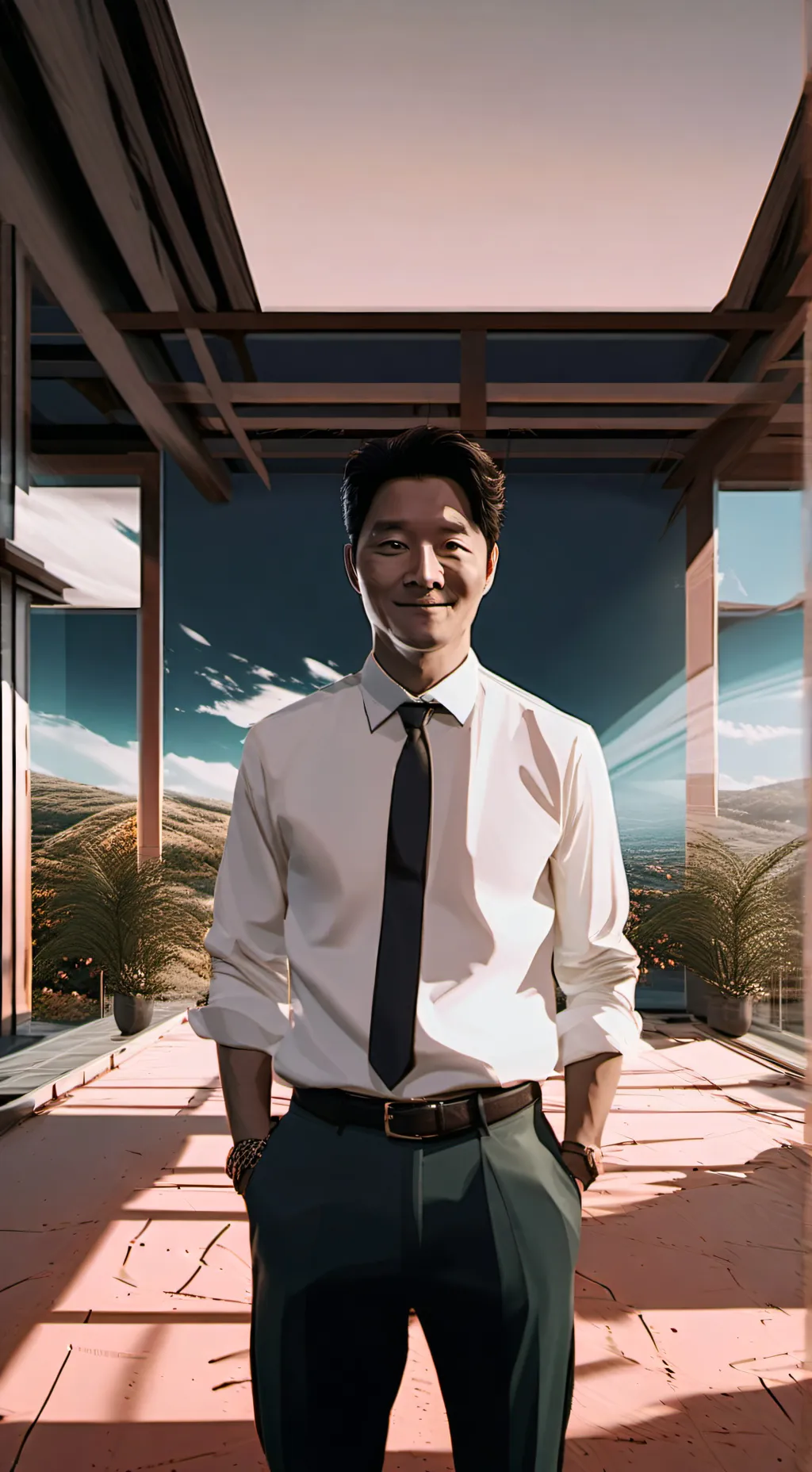 ai character: strange world???  background