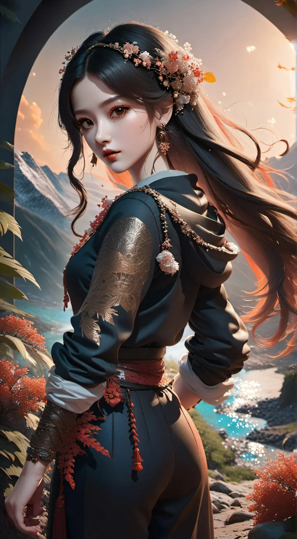 ai character: Sofia background