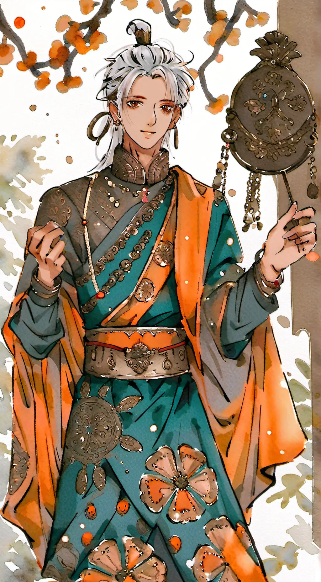 ai character: shoto todoroki ❤️🤍 background