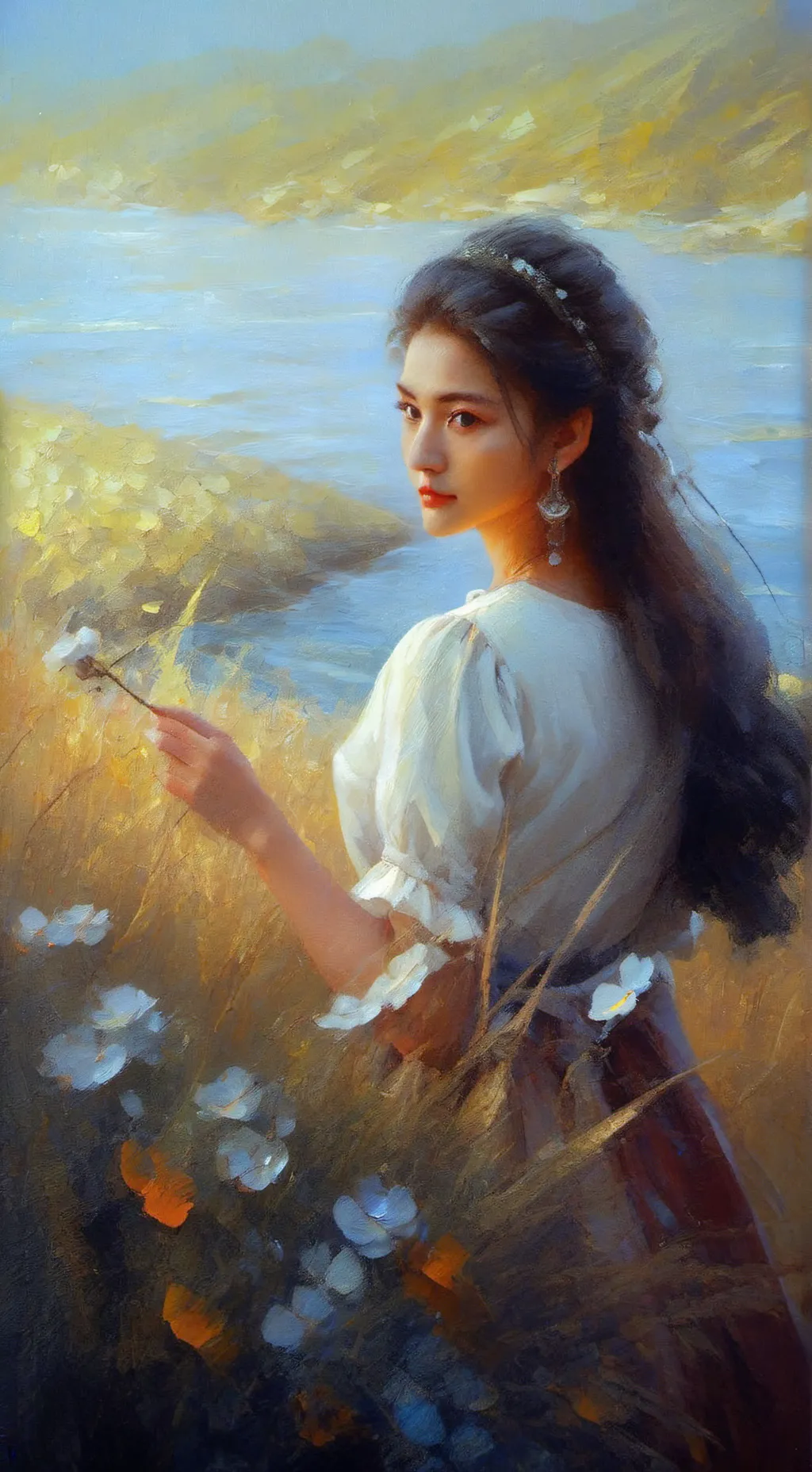 ai character: LISA  background