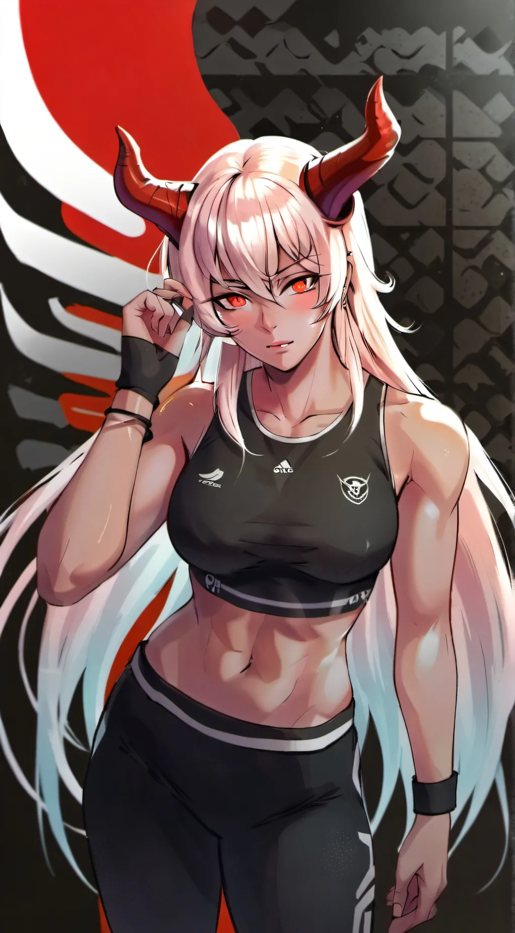 ai character: Riki Gushiken background