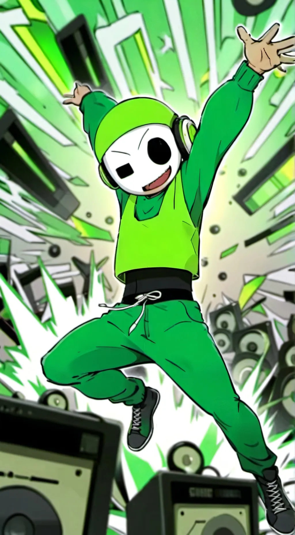 ai character: the power of twooo background