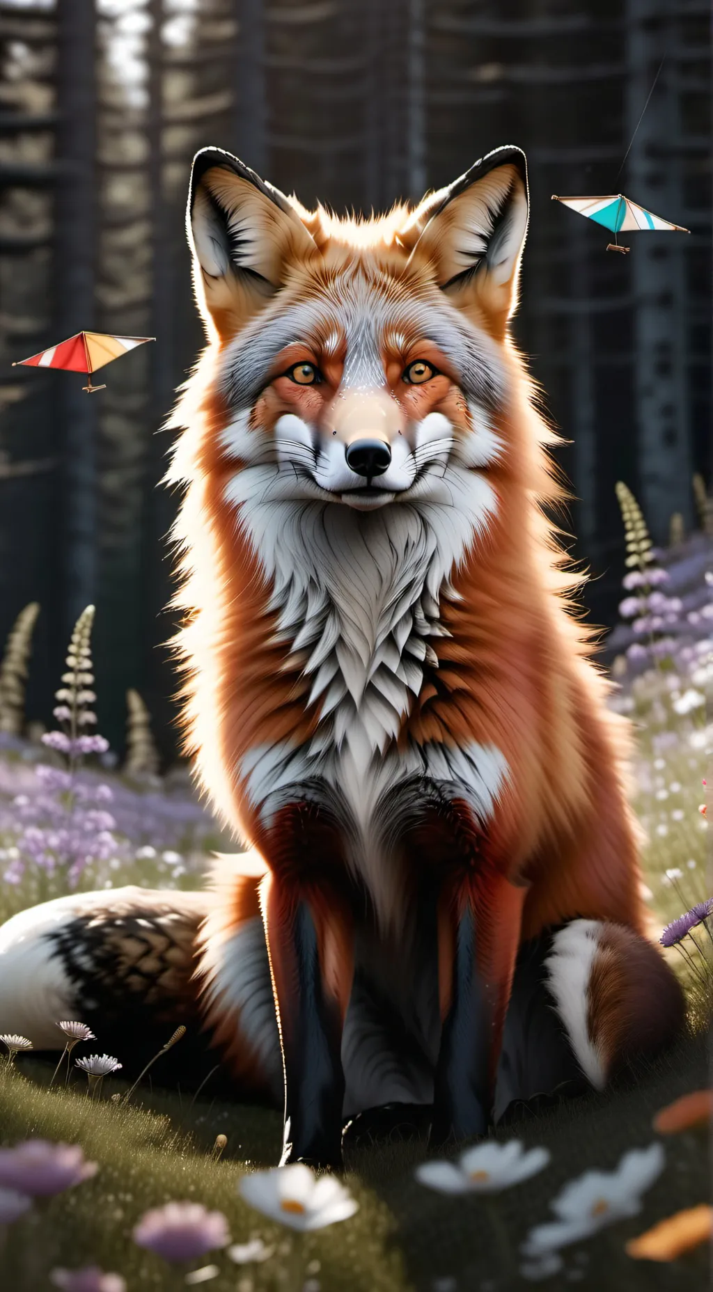 ai character: tails background