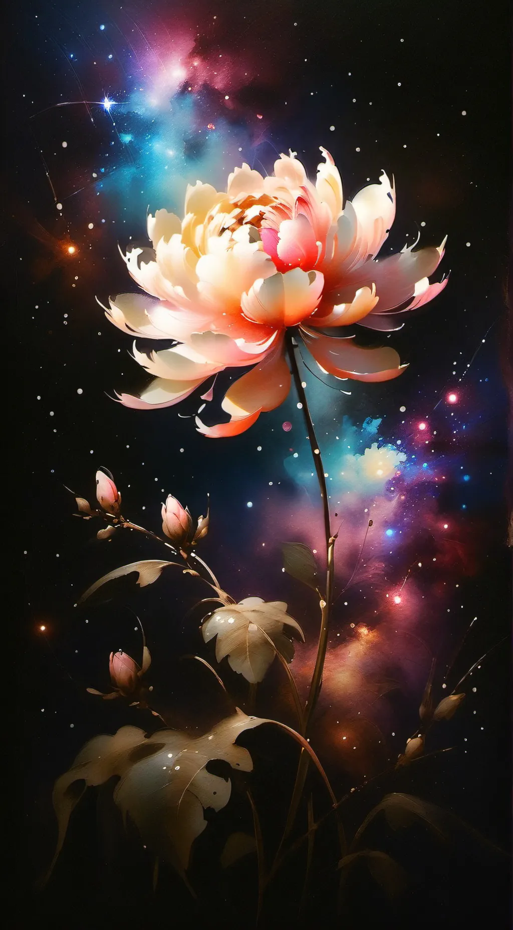 ai character: Dandys word!🐝💐 background