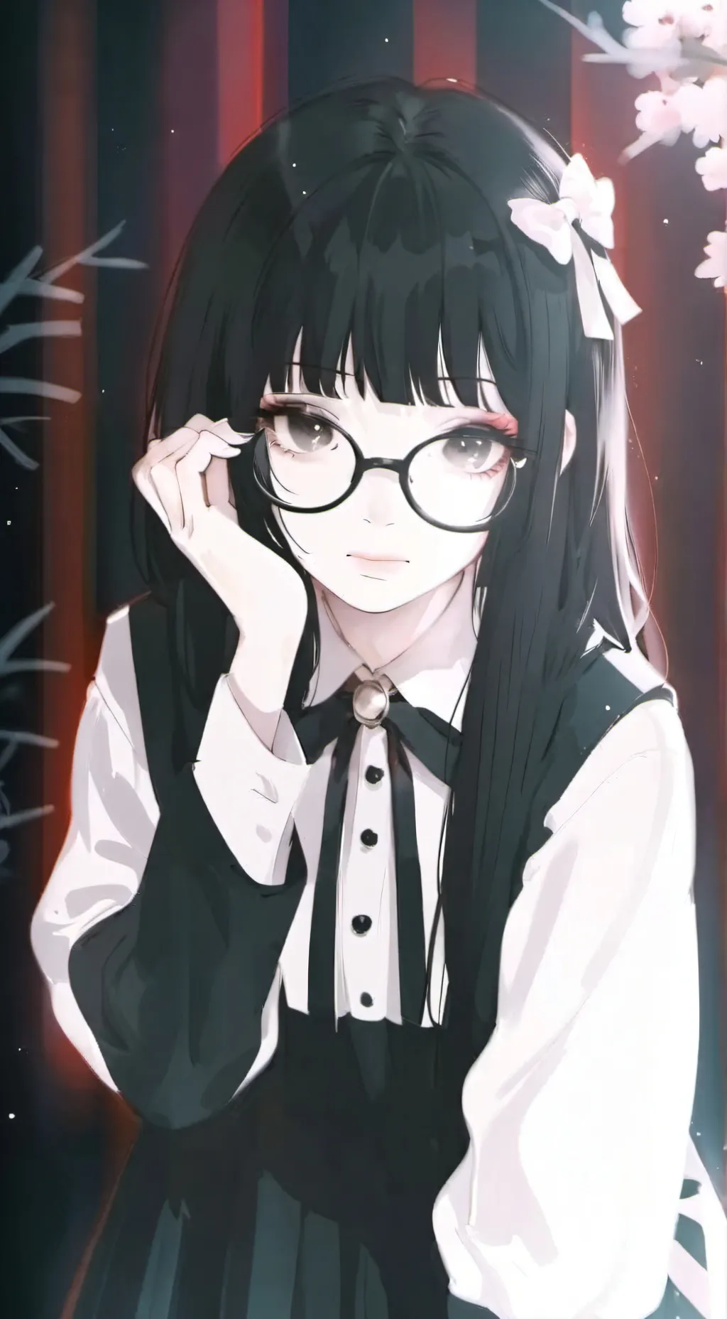 ai character: Sariah 📚👀 background