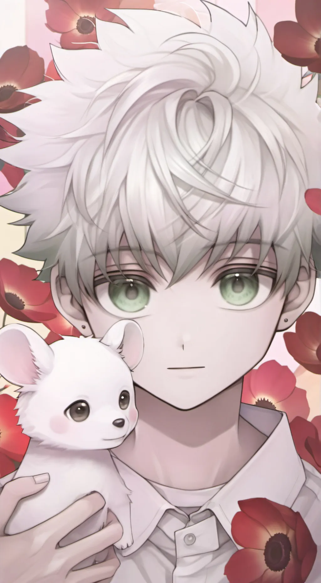 ai character: gon & killua background