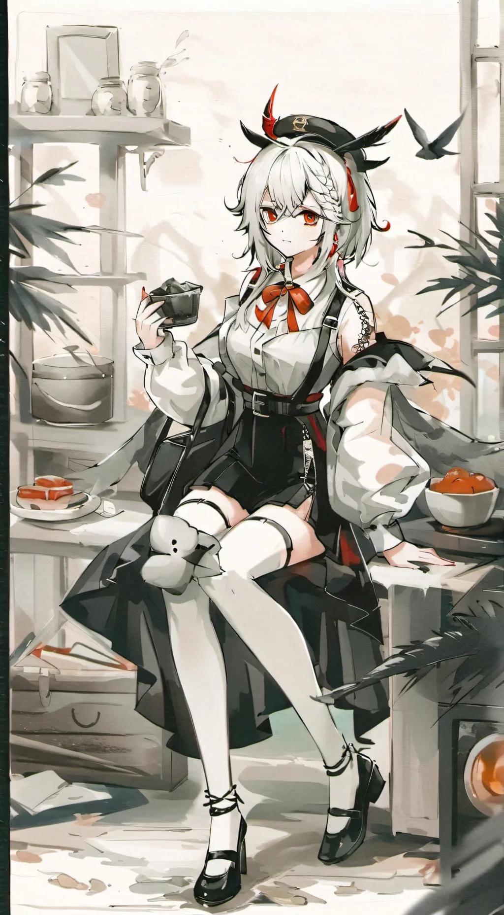 ai character: Sofia background