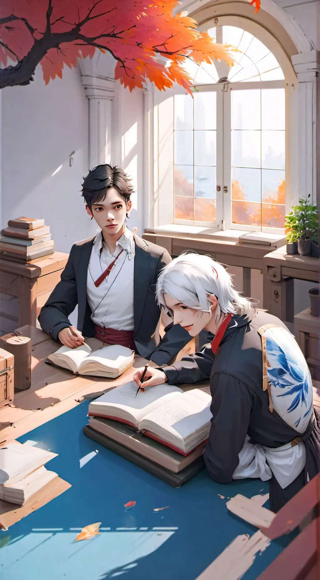 ai character: Tu Maga background