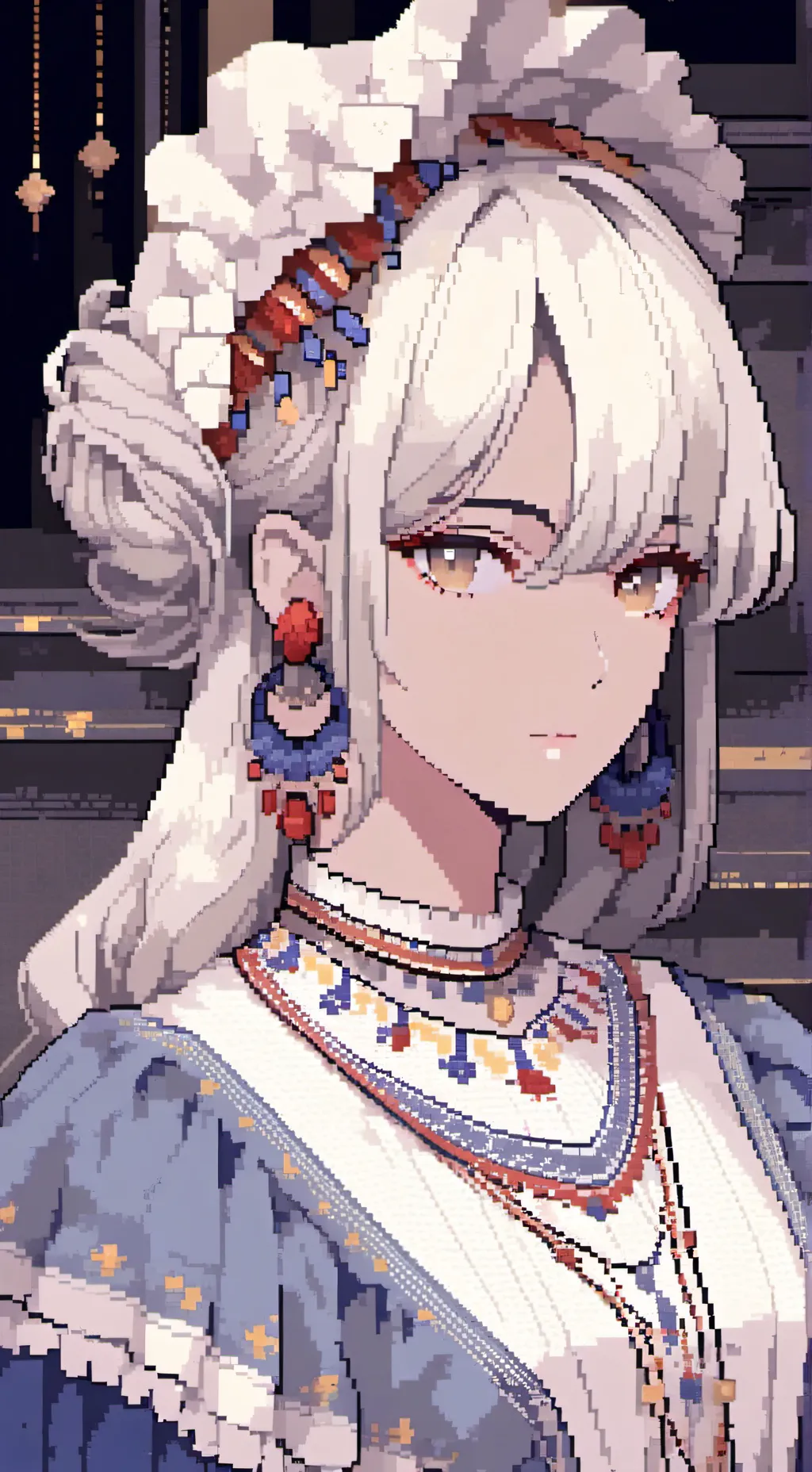 ai character: Una Venezolana 👍🇻🇪 background