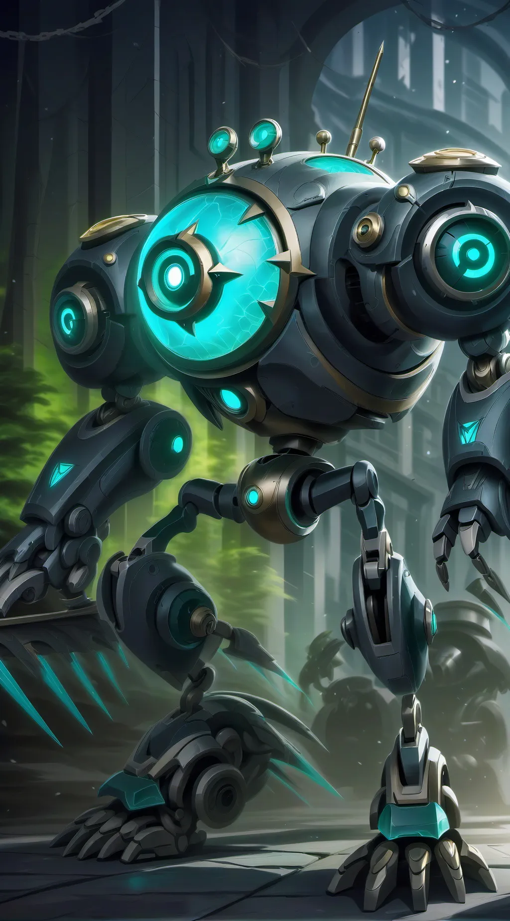 ai character: eliminar a uzi  background