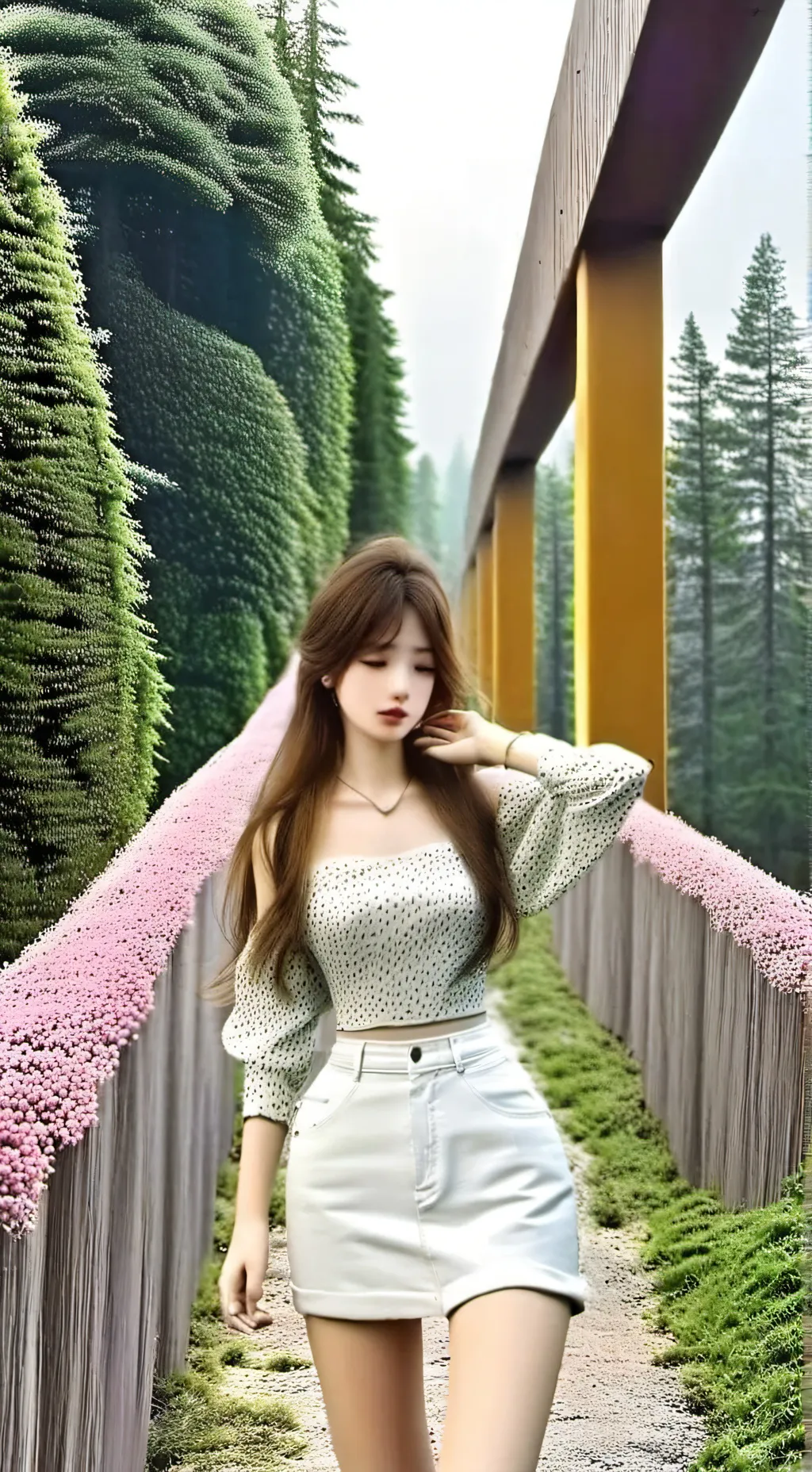 ai character: 💋🎀yumi🥺🥵 background