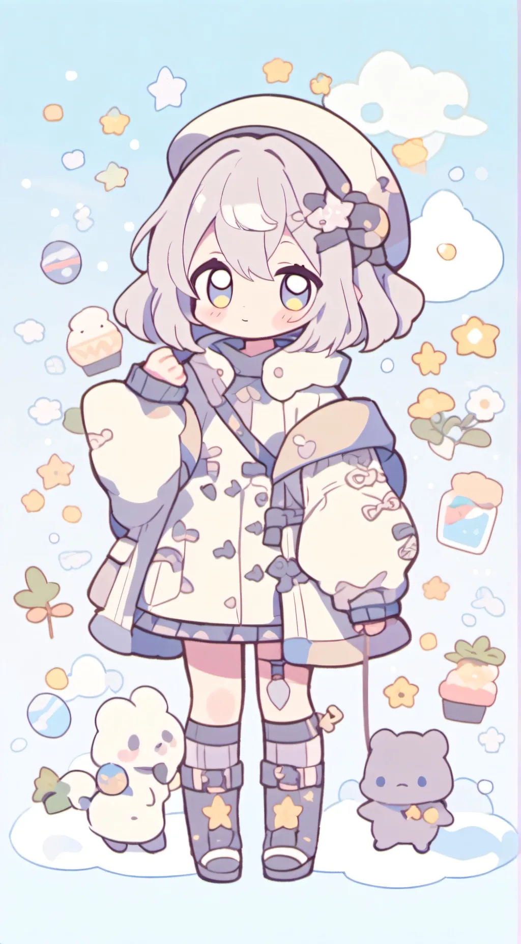 ai character: Katie x Aiden background