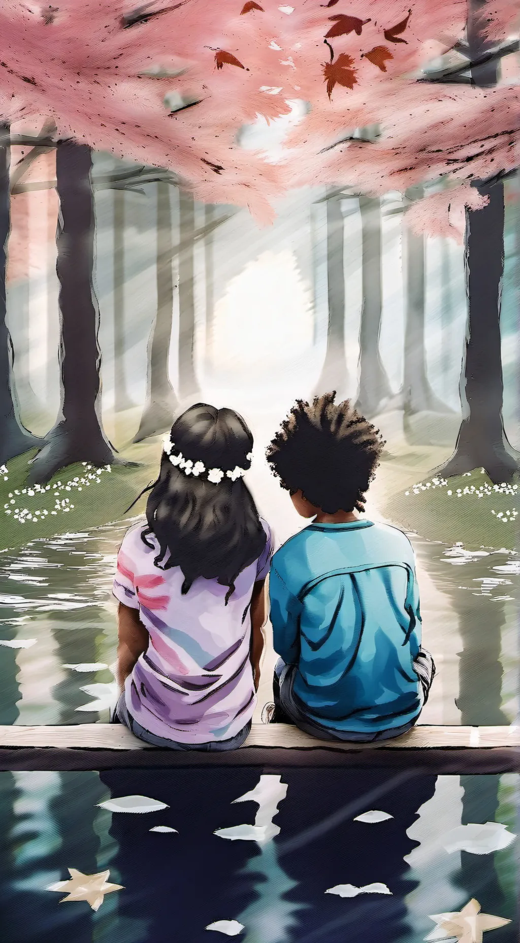 ai character: 🎀lanae🎀 background