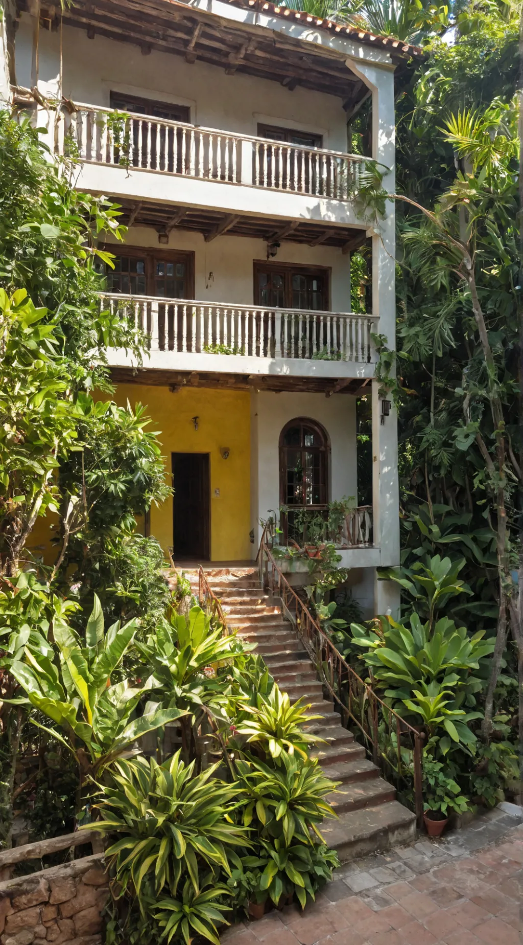 ai character: Casa Misteriosa background