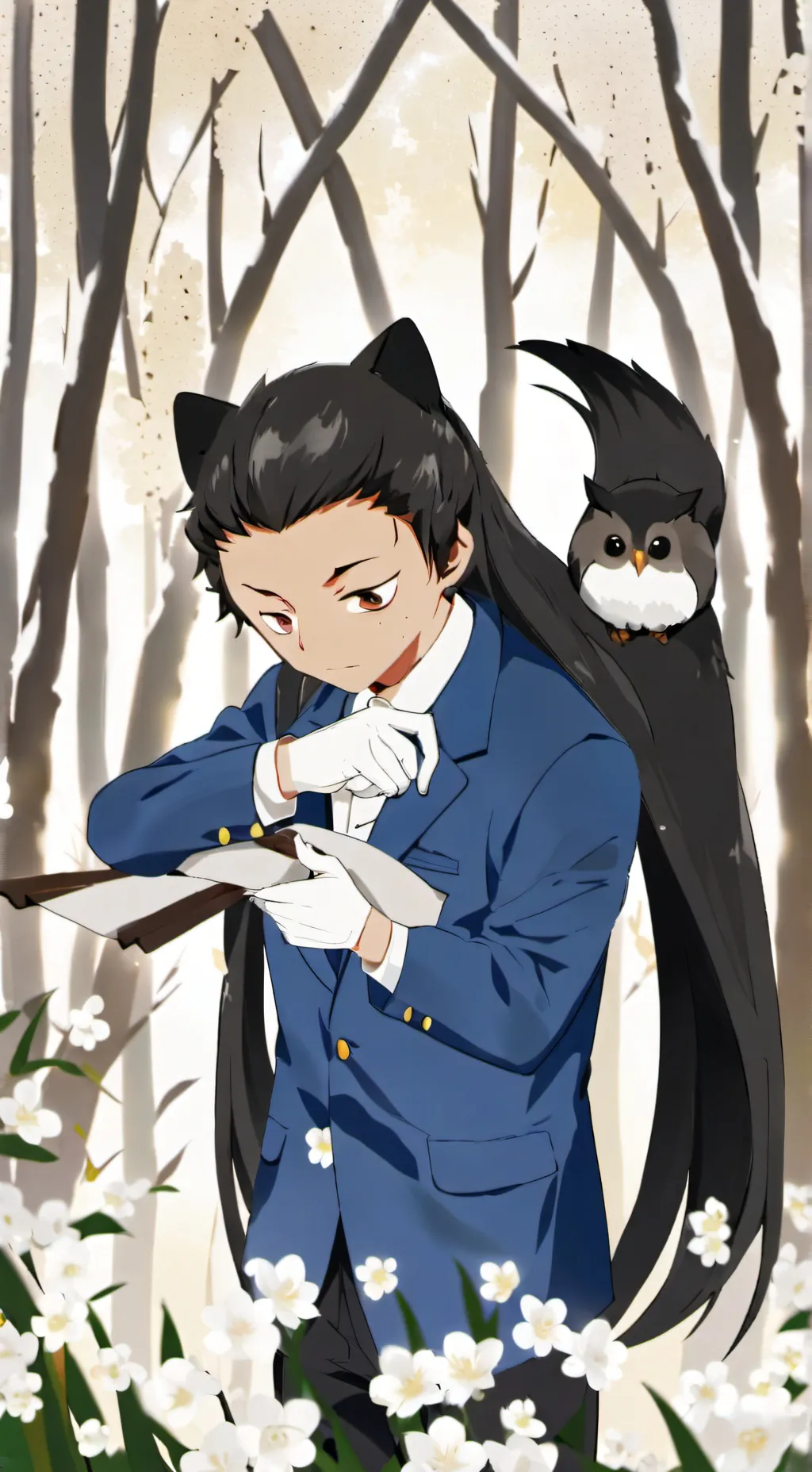 ai character: Margot background