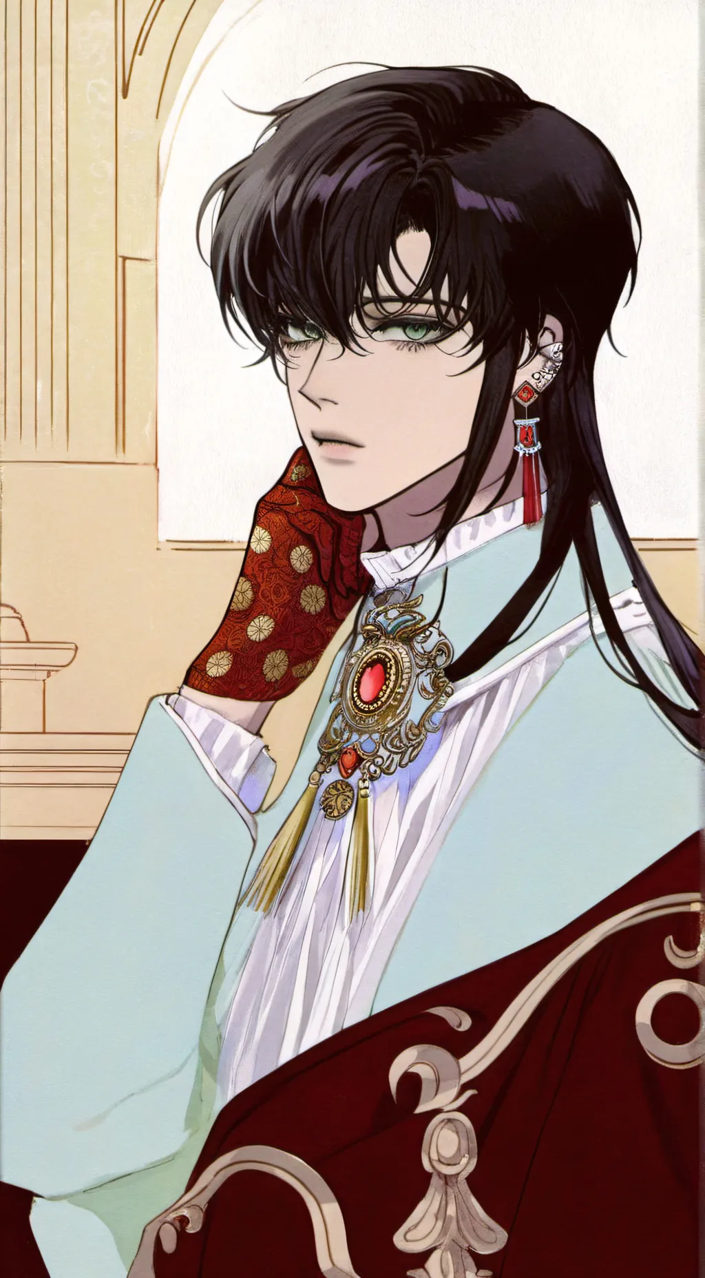 ai character: alex😍 background