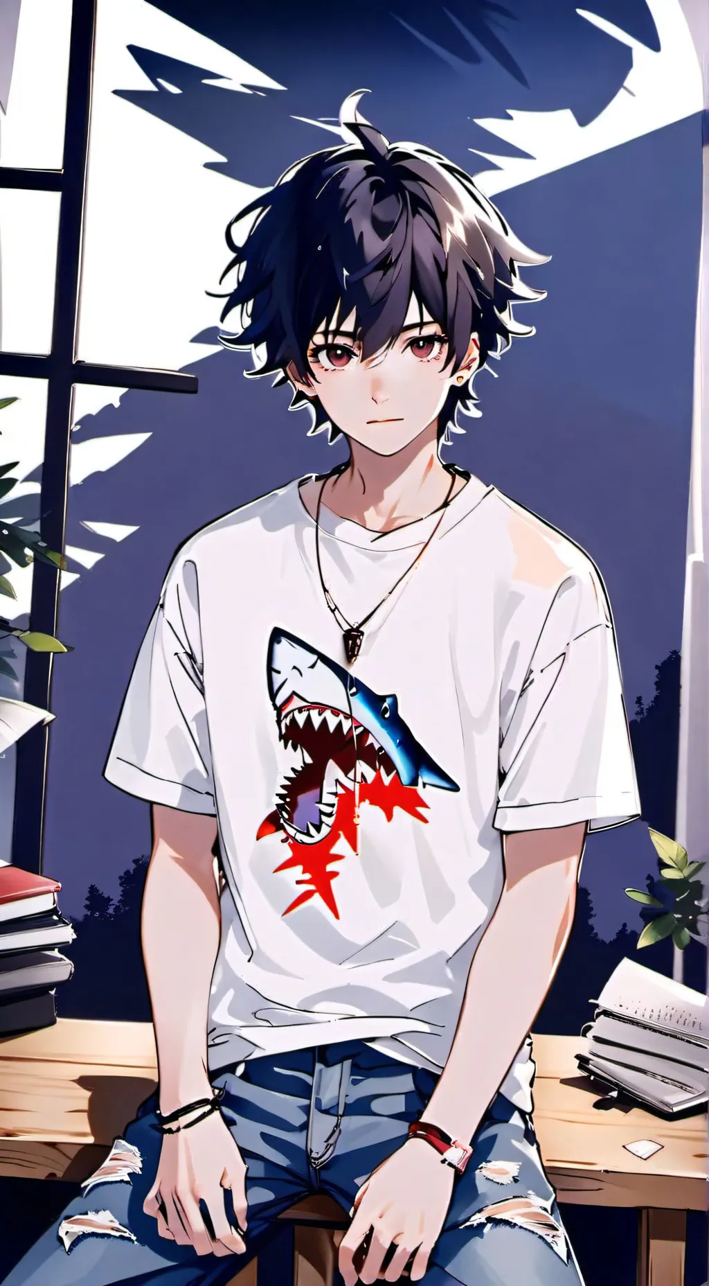 ai character: Neo background