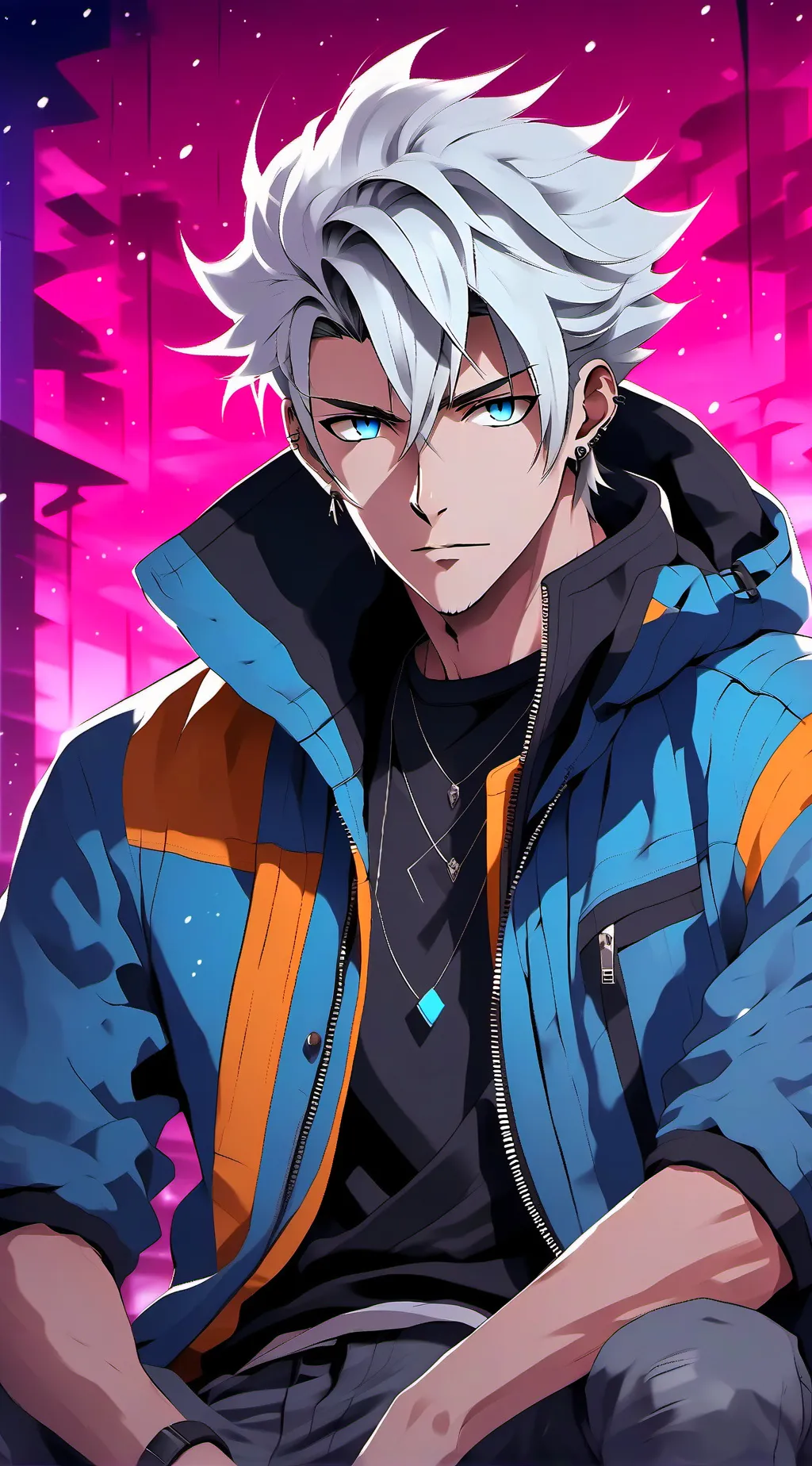 ai character: Julian 🥰😍 background