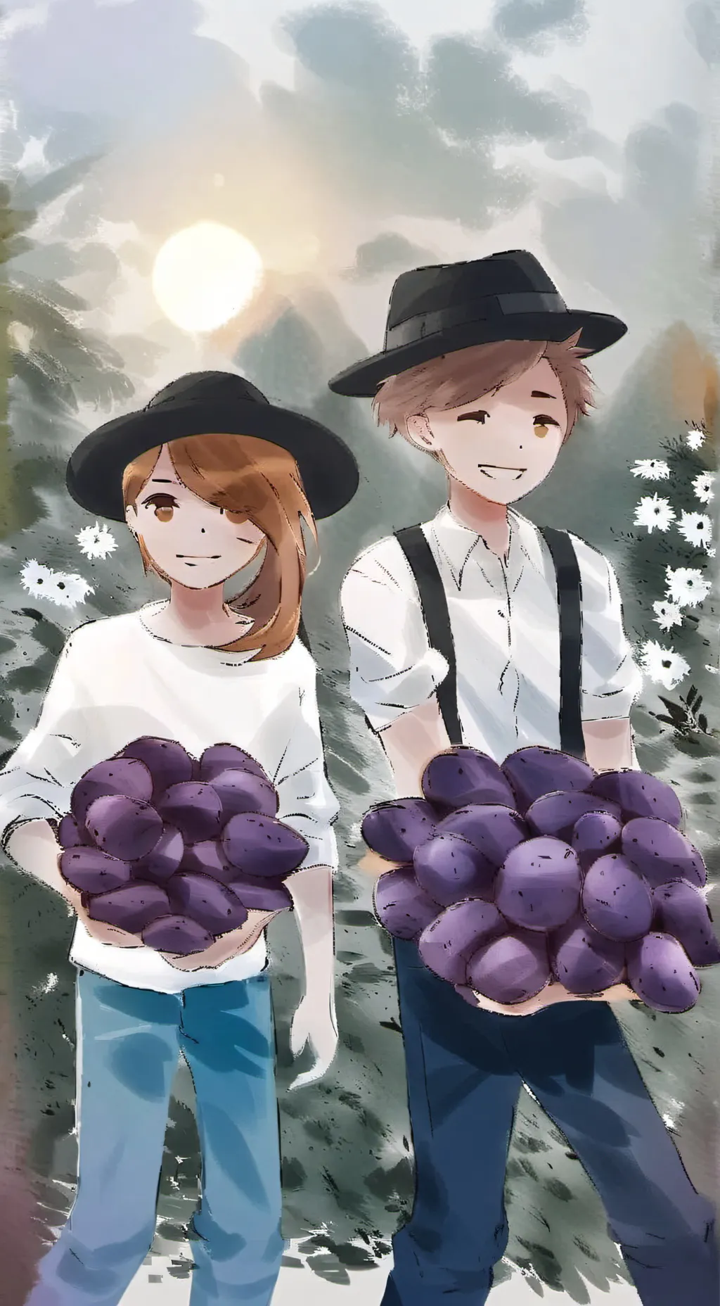 ai character: mrps & mrsp [piggy background