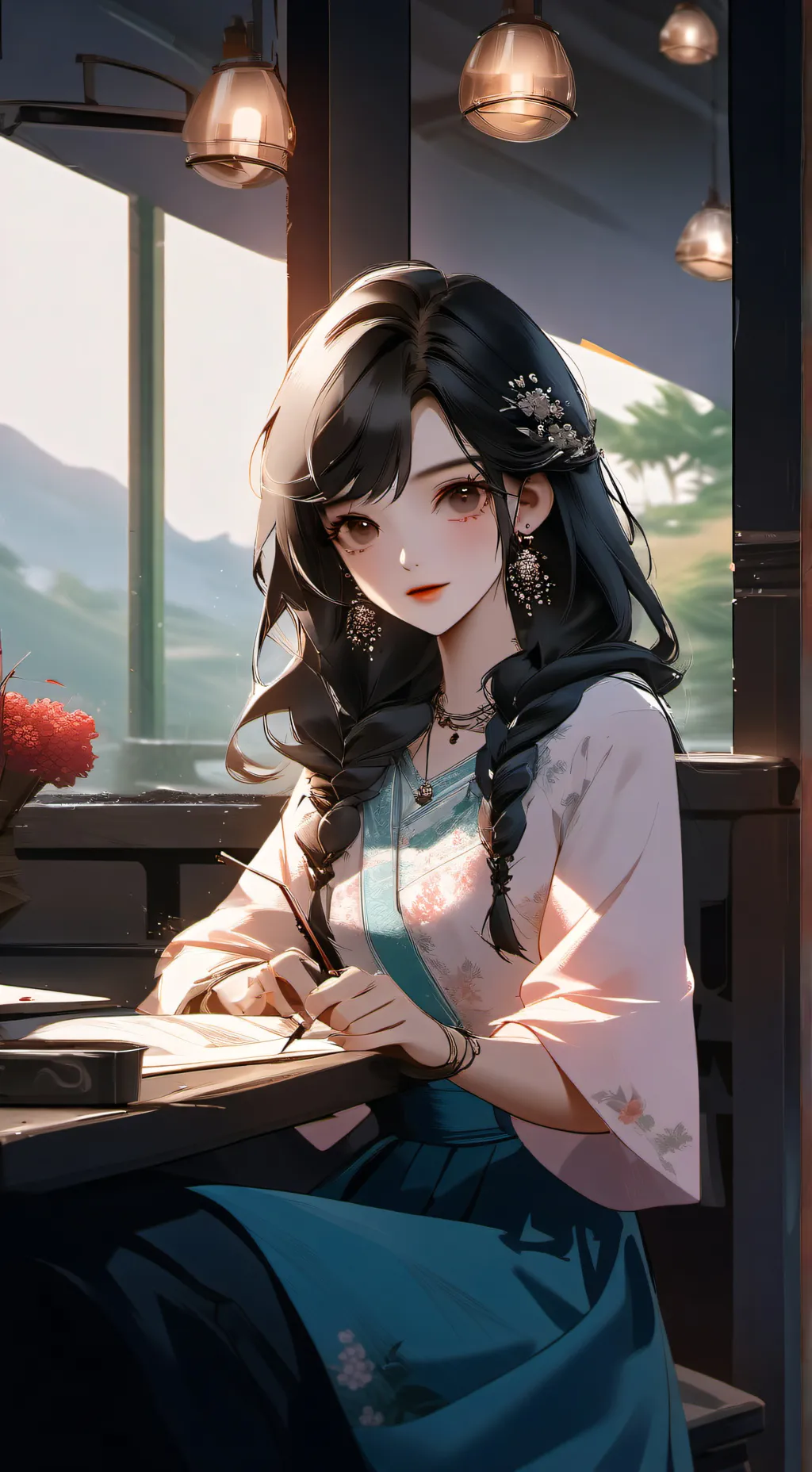 ai character: Young-hee background