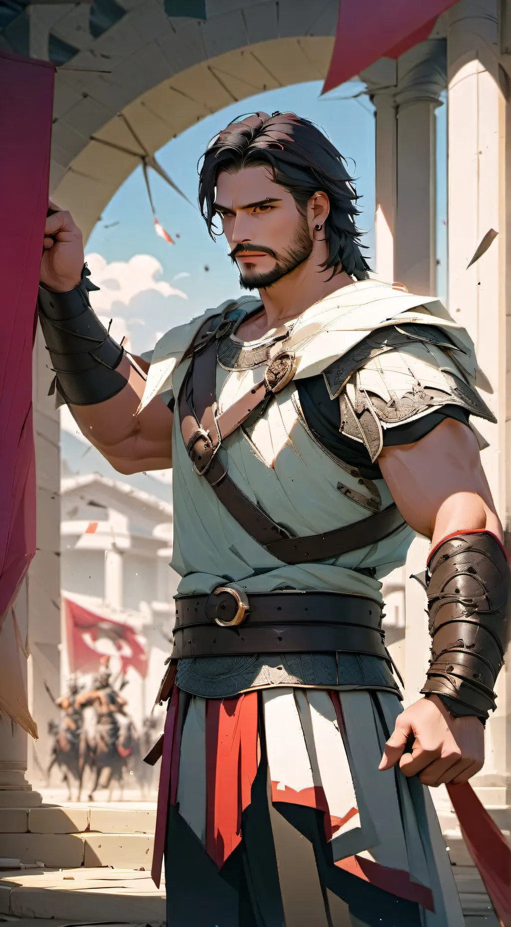 ai character: Maximus (Soldier) background