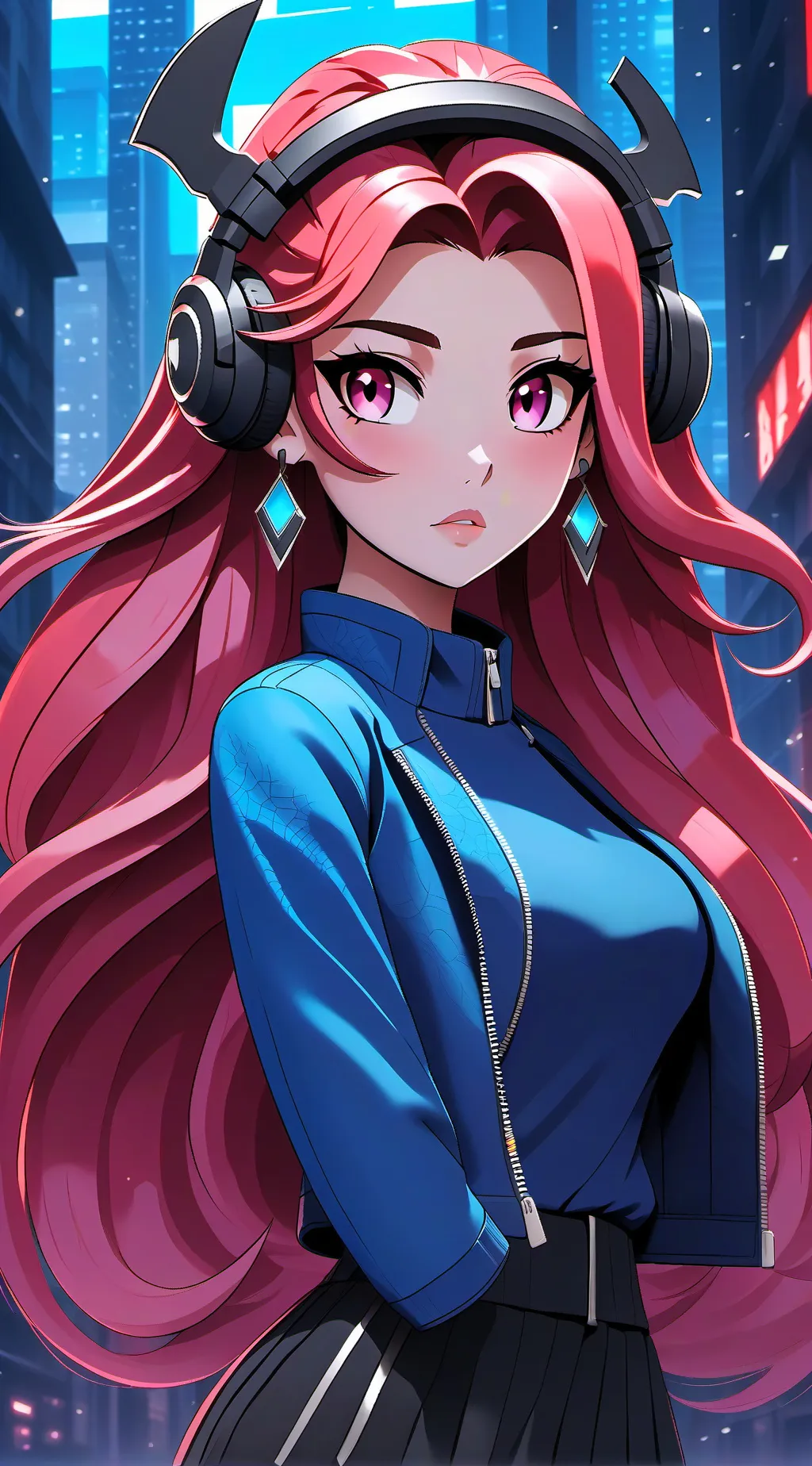 ai character: Chica ￼ background