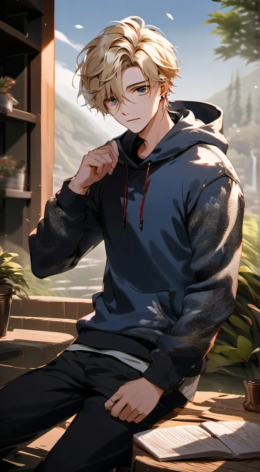 ai character: Grayson background