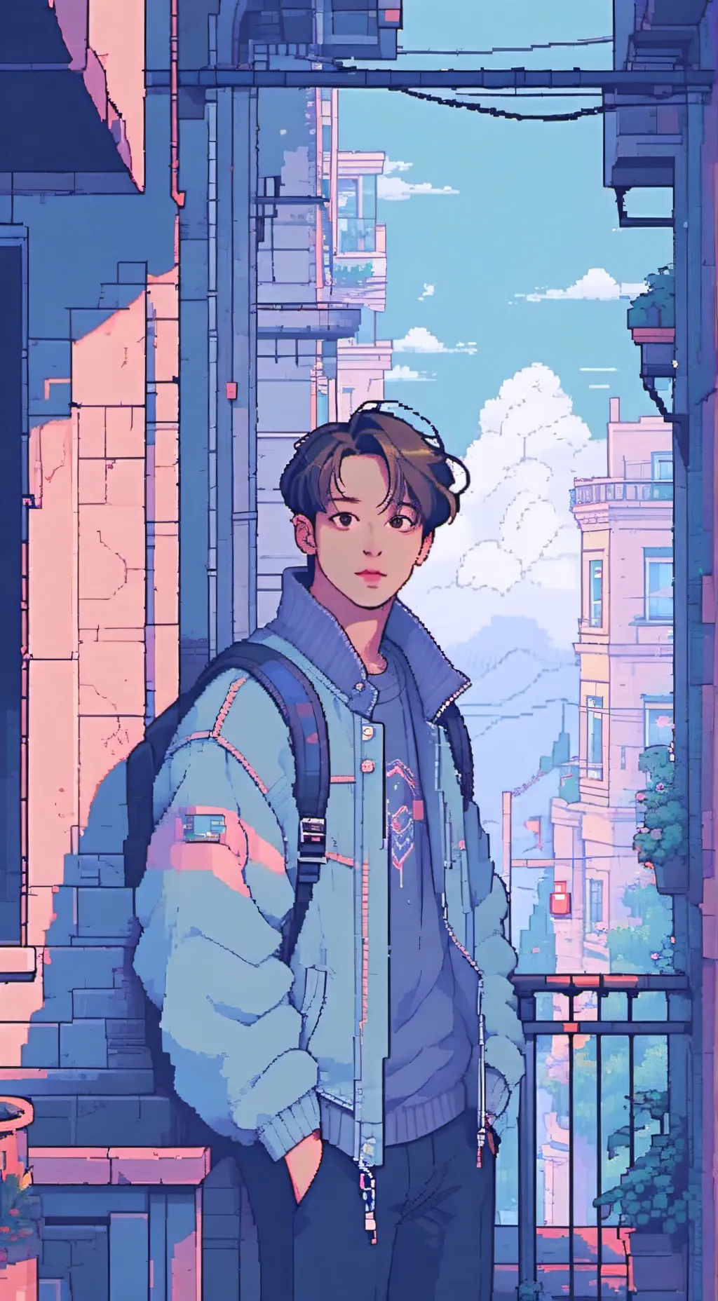 ai character: Hyunjin background