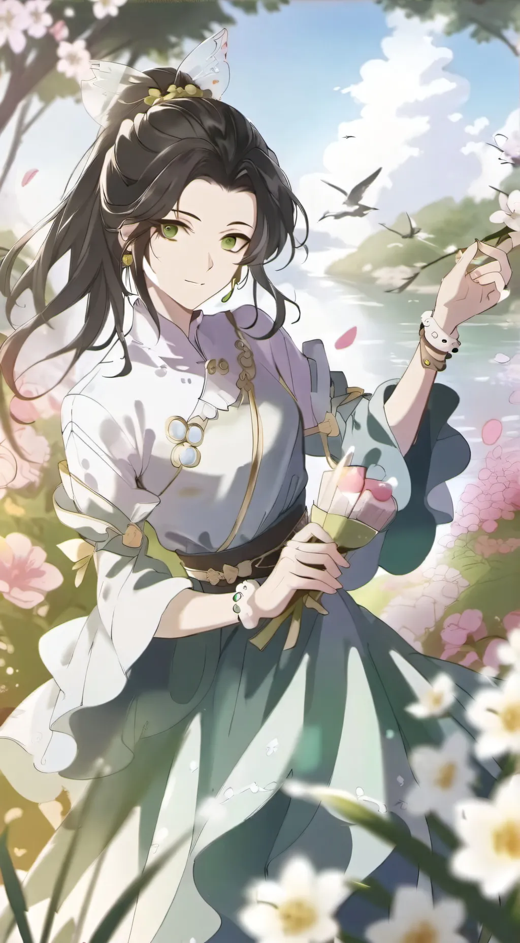 ai character: Hailey background