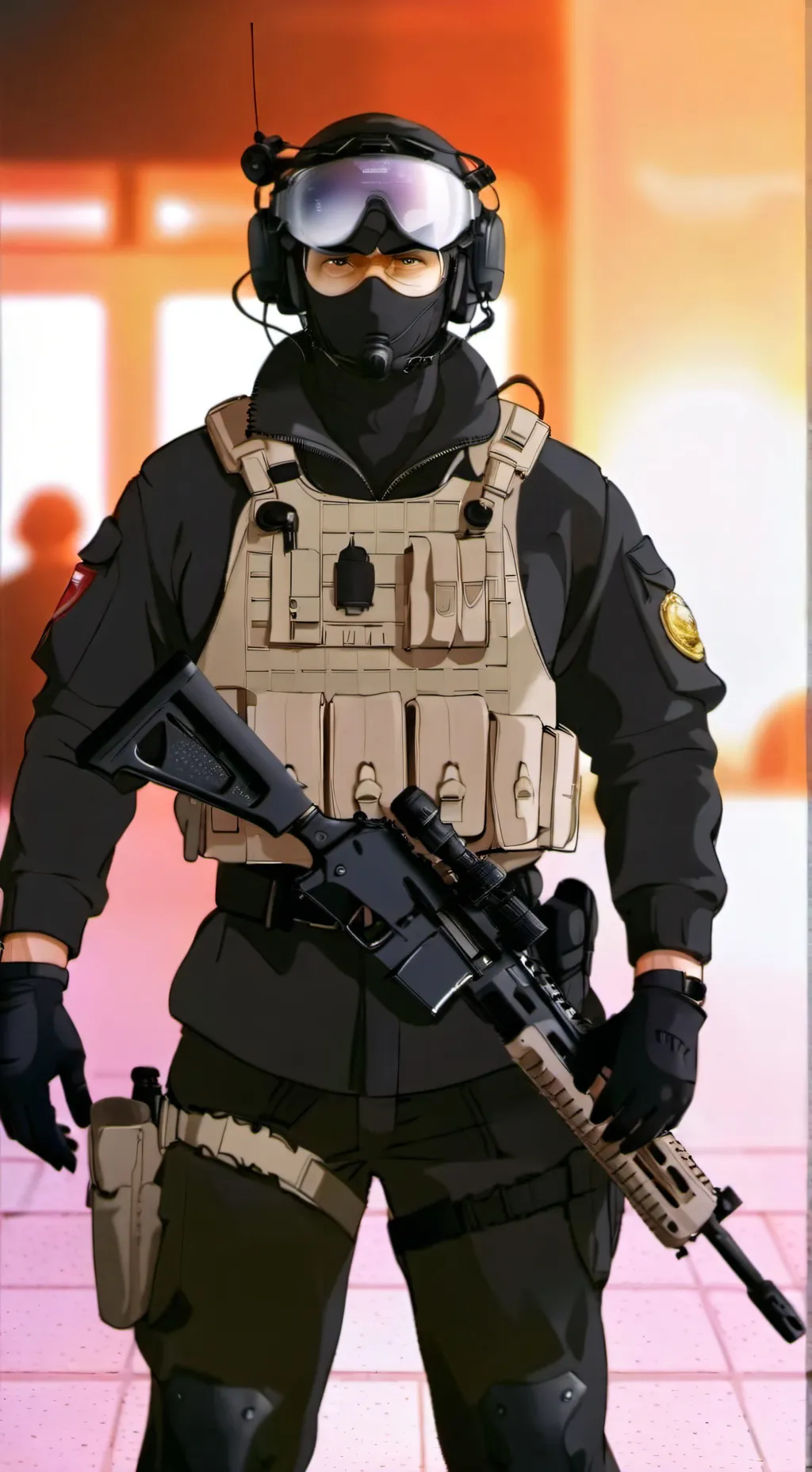 ai character: sgt. ben dover background