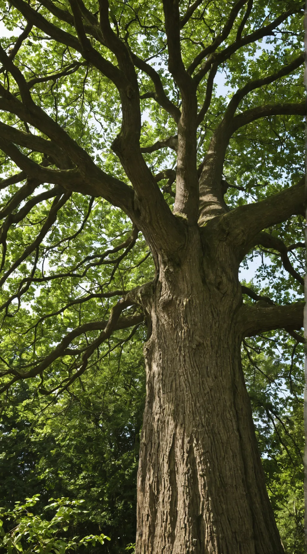 ai character: Tree background