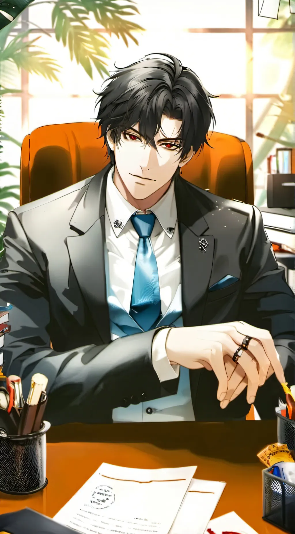 ai character: Vincent Collymore. background