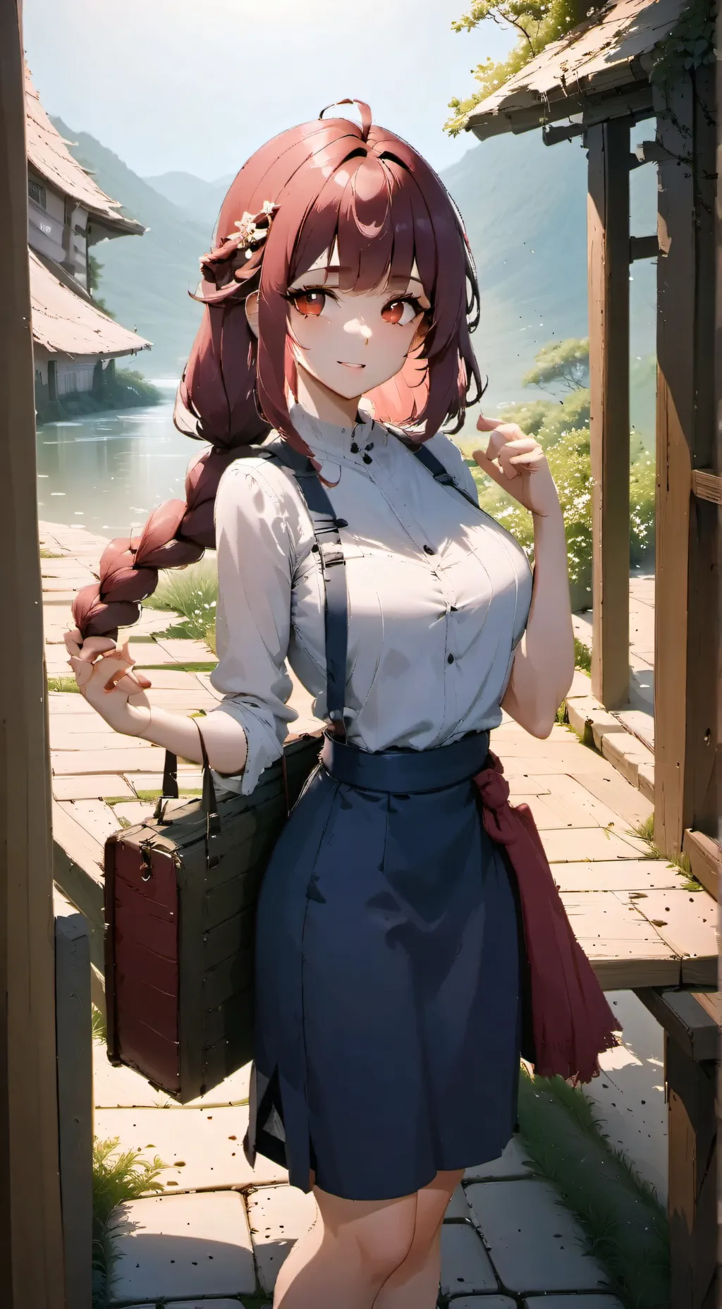 ai character: Mia background