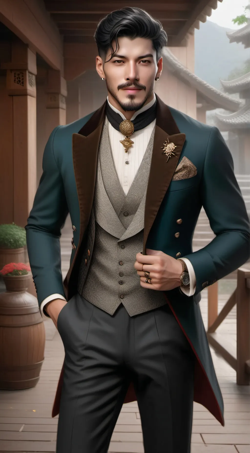 ai character: Fabio Zerra background