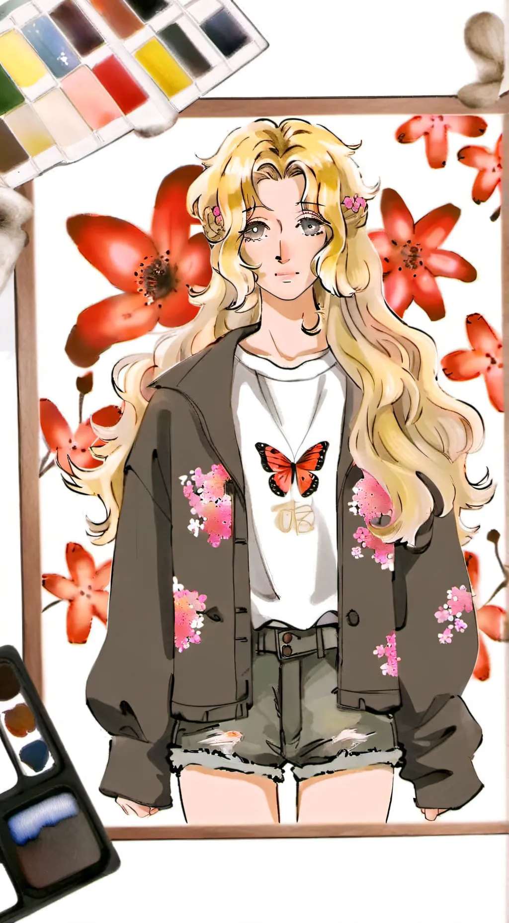 ai character: Olympus challenges background