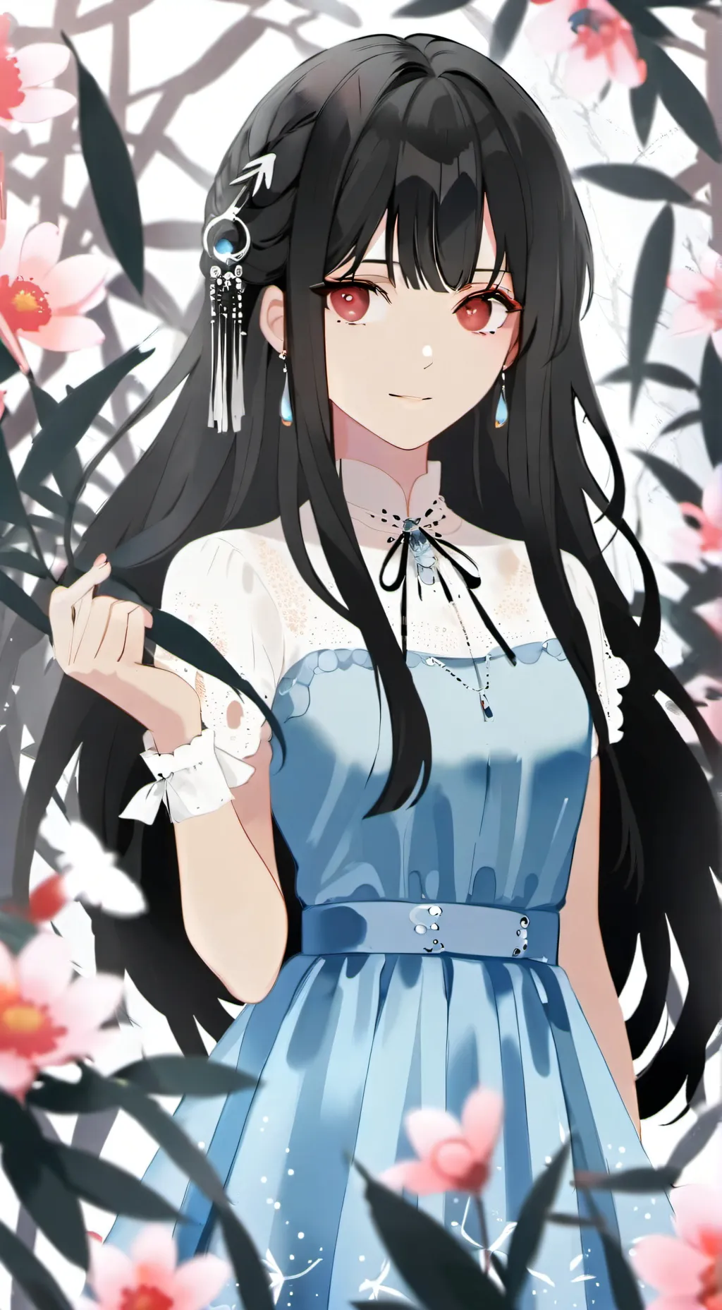 ai character: Your girlfriend  background