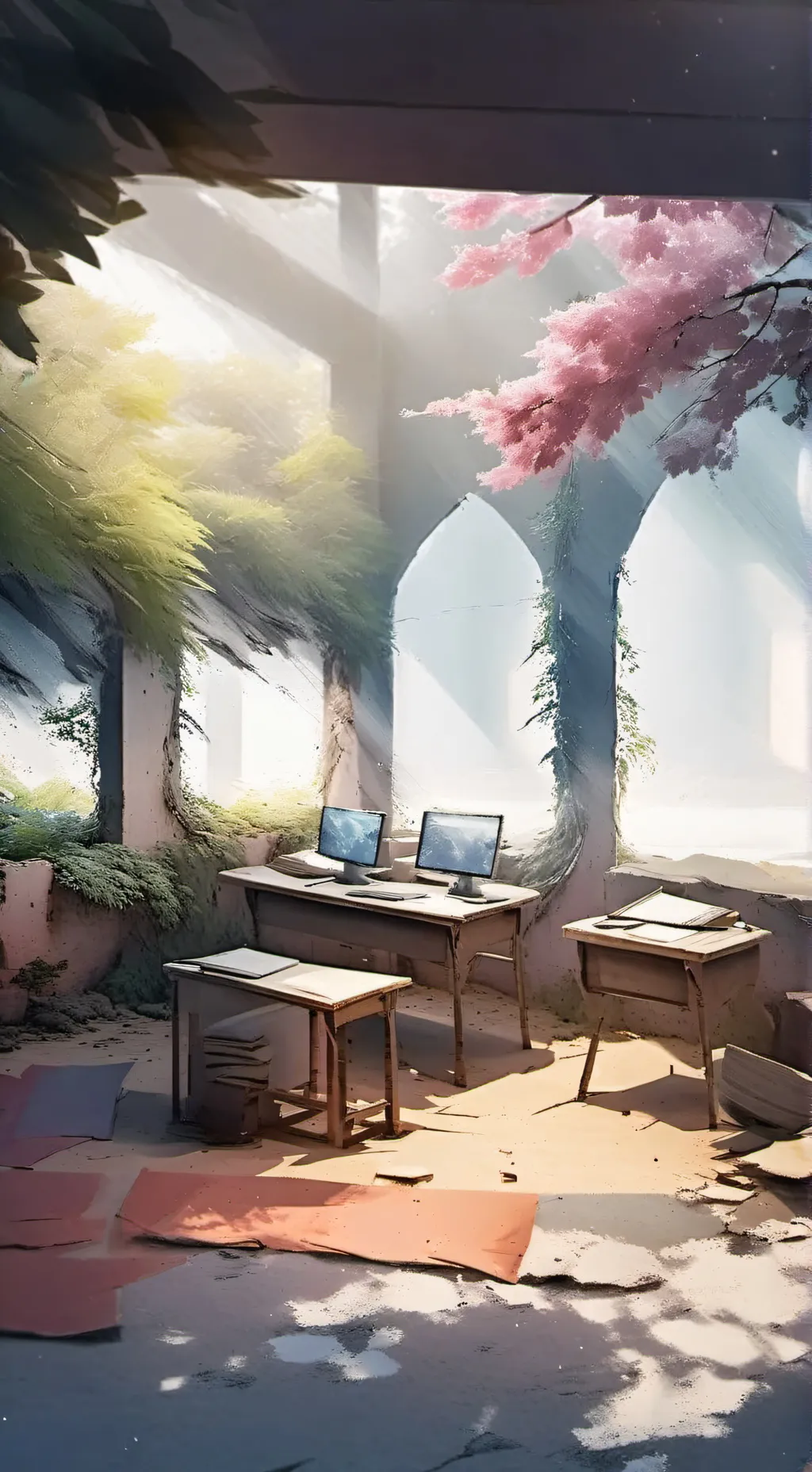 ai character: MHA (MOM?) background