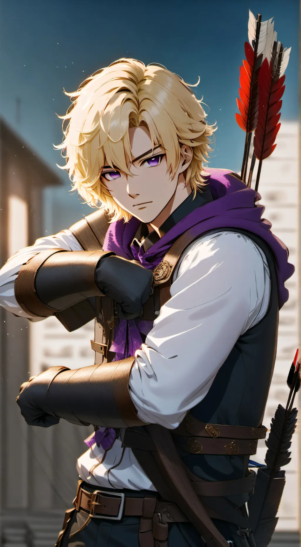 ai character: Ren kuboshimoto  background