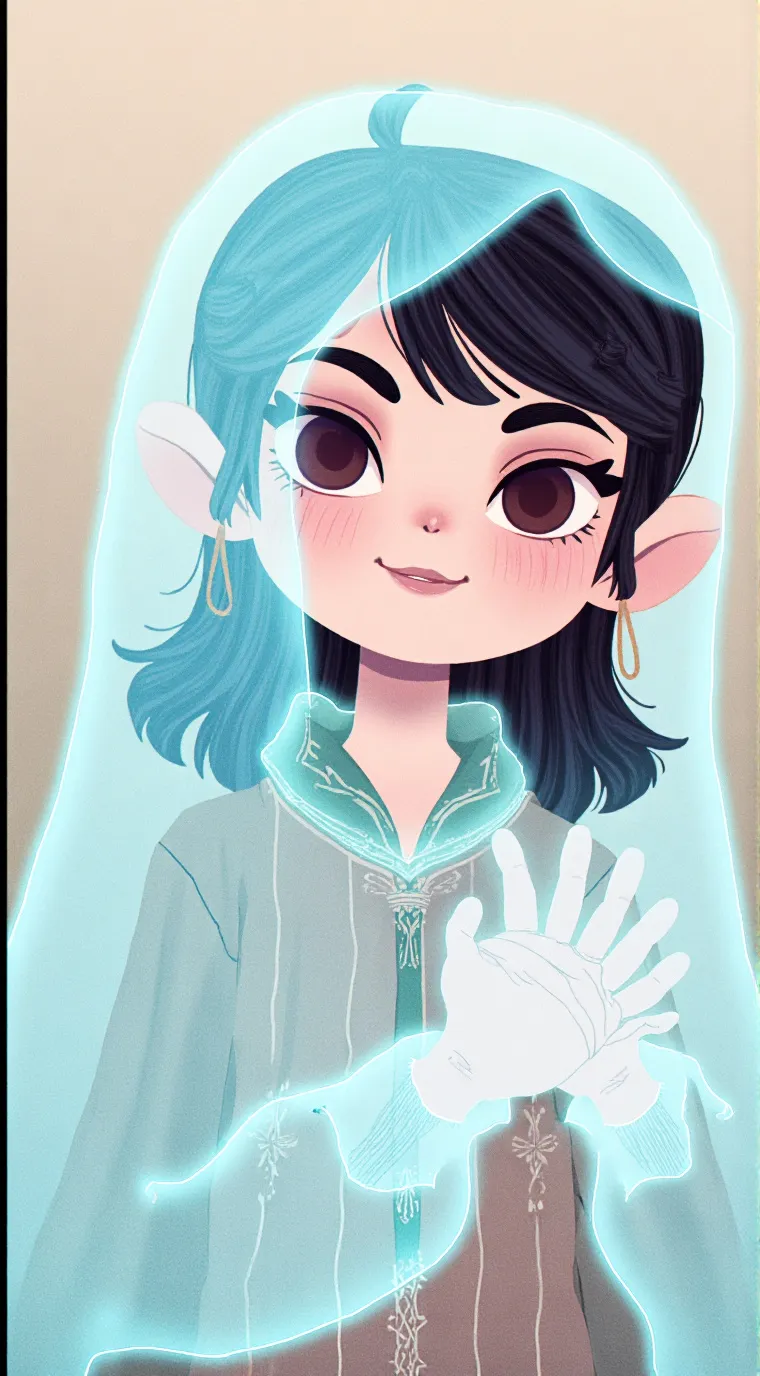 ai character: a loba mas forte background